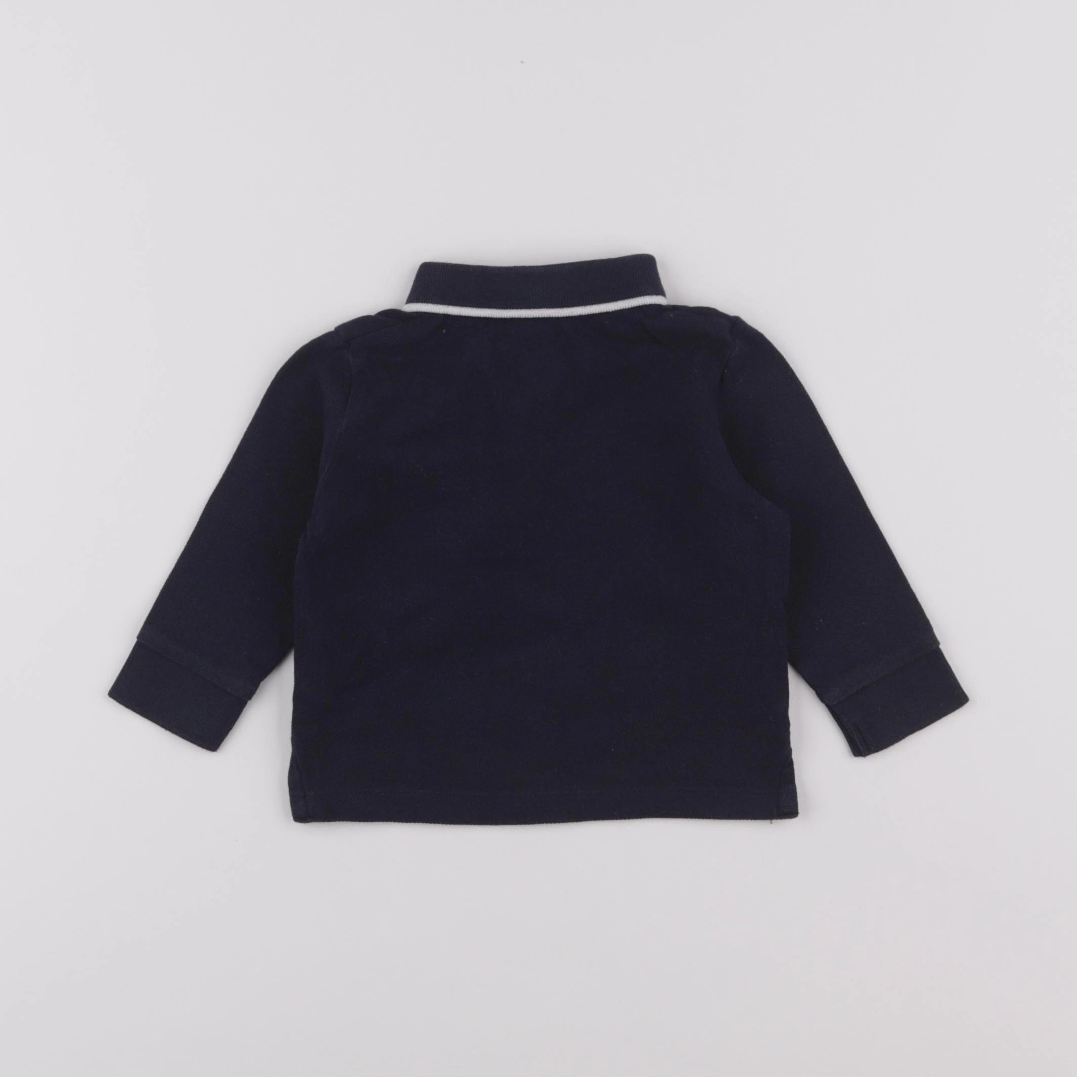 Boutchou - polo bleu - 6 mois