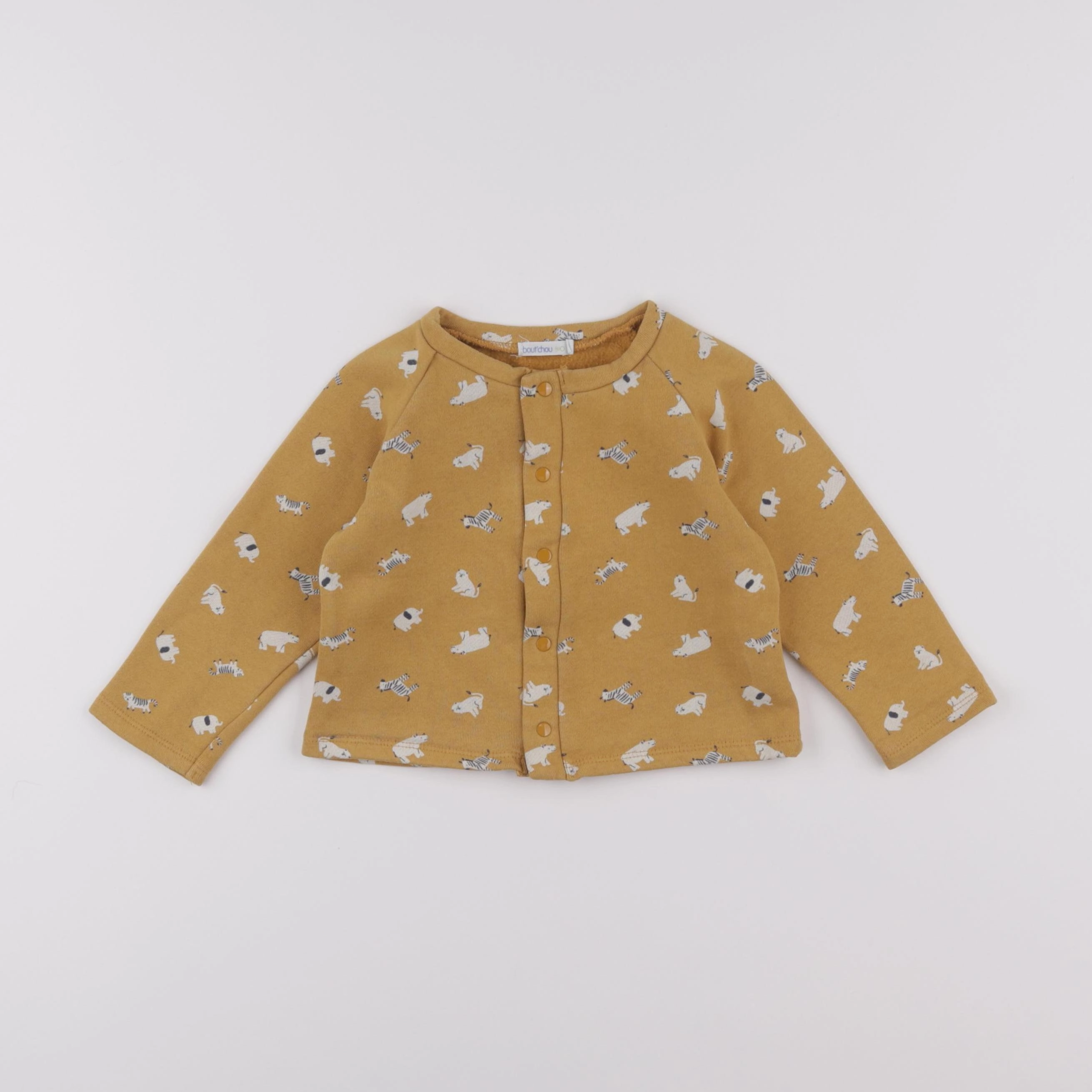 Boutchou - sweat marron - 18 mois