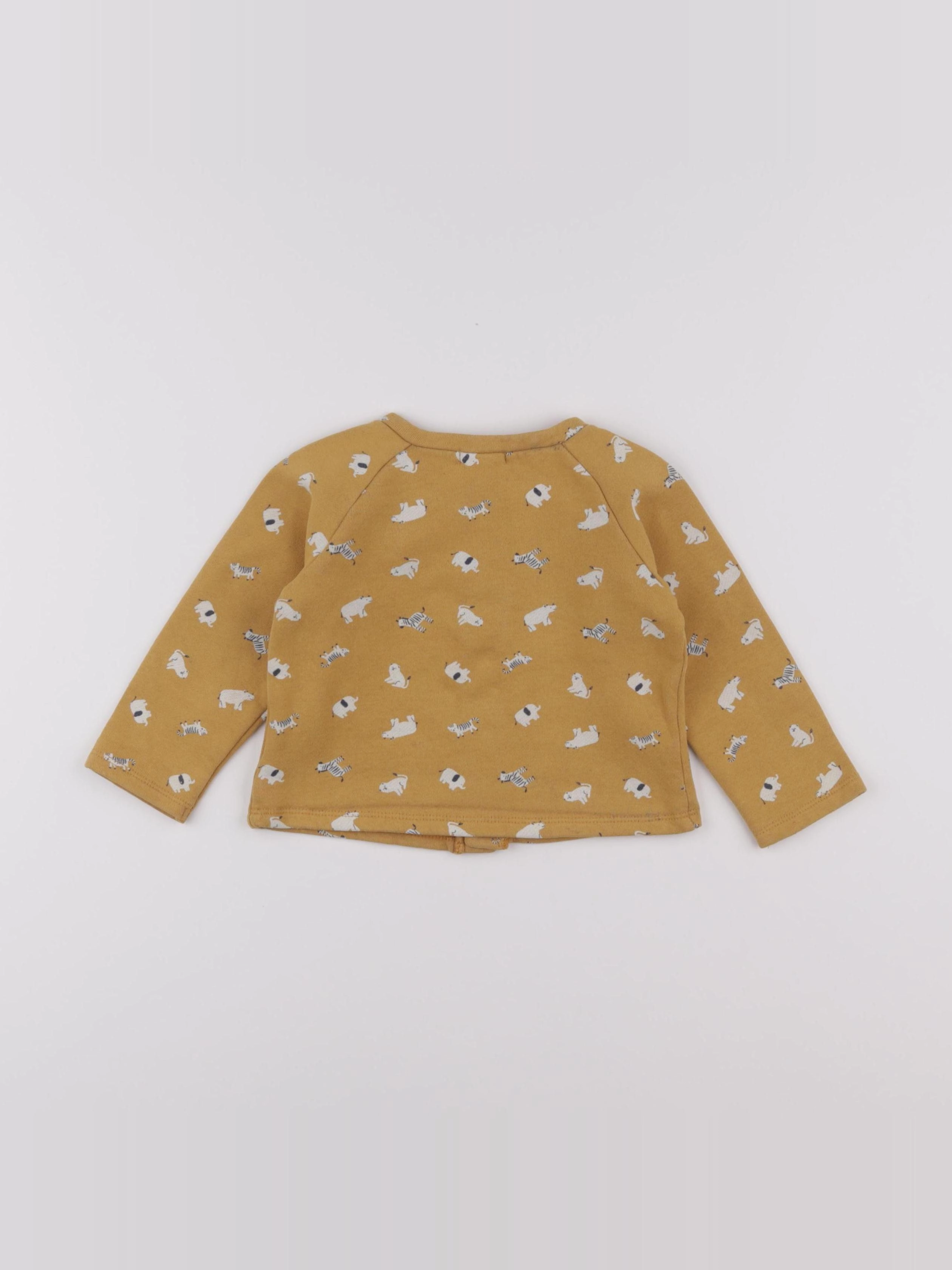 Boutchou - sweat marron - 18 mois