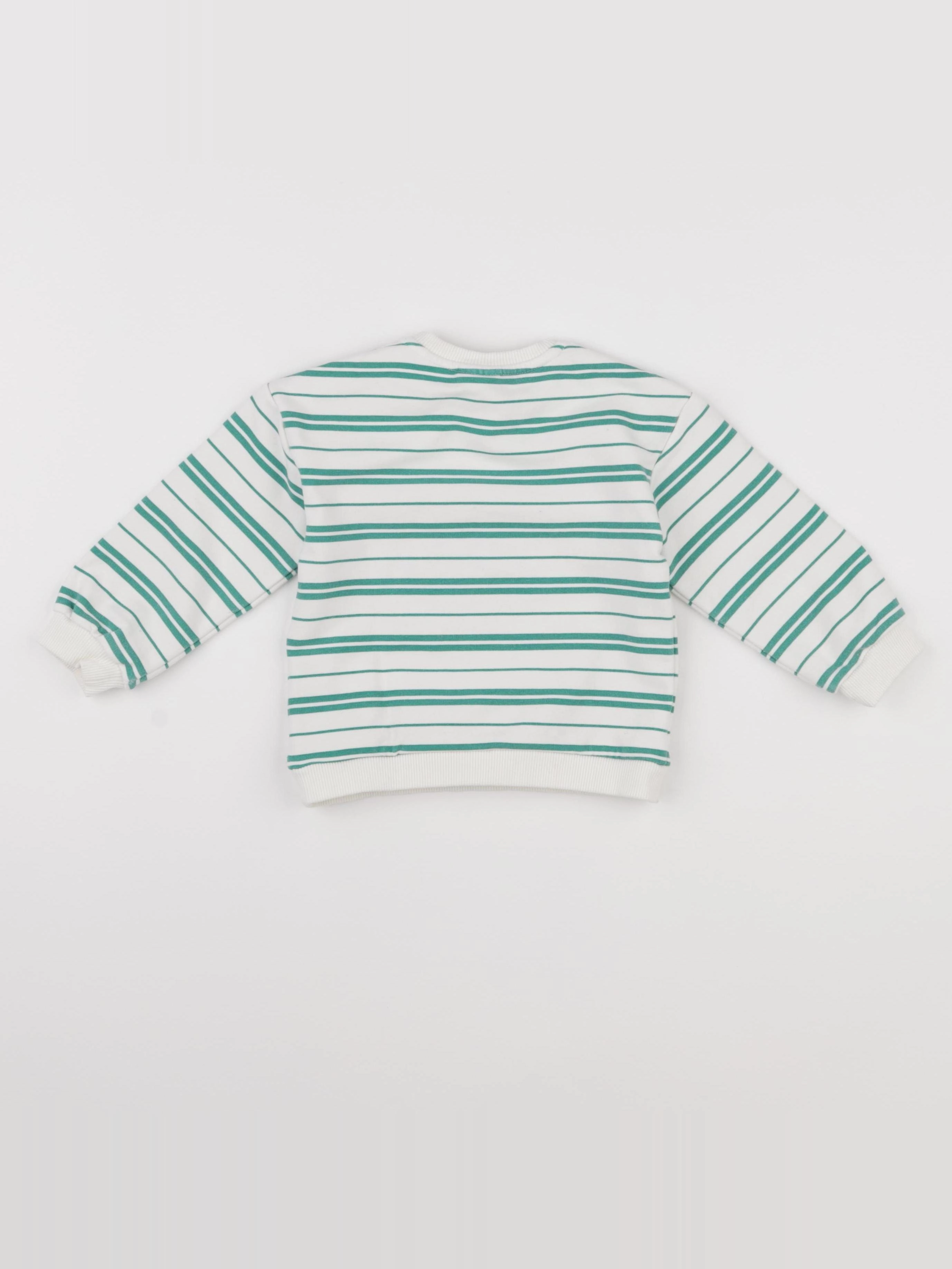 Tape à l'oeil - sweat vert - 24 mois