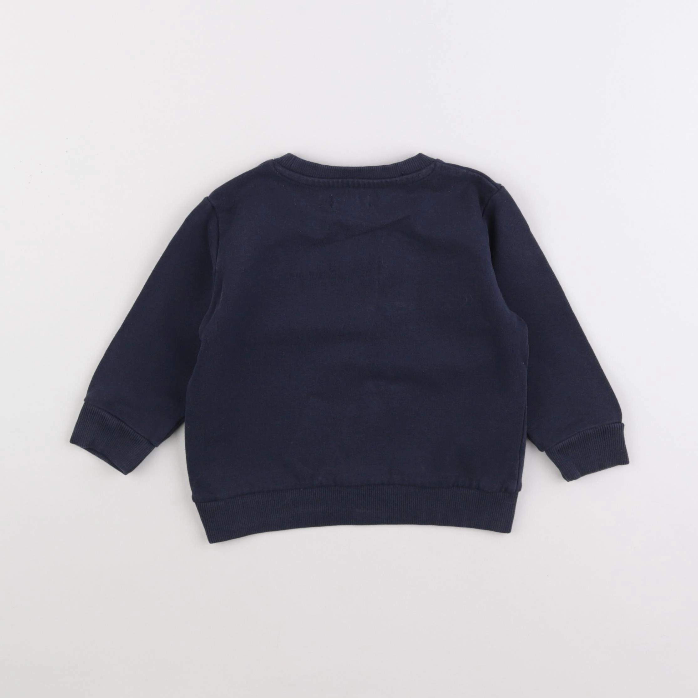 Vertbaudet - sweat bleu - 2 ans