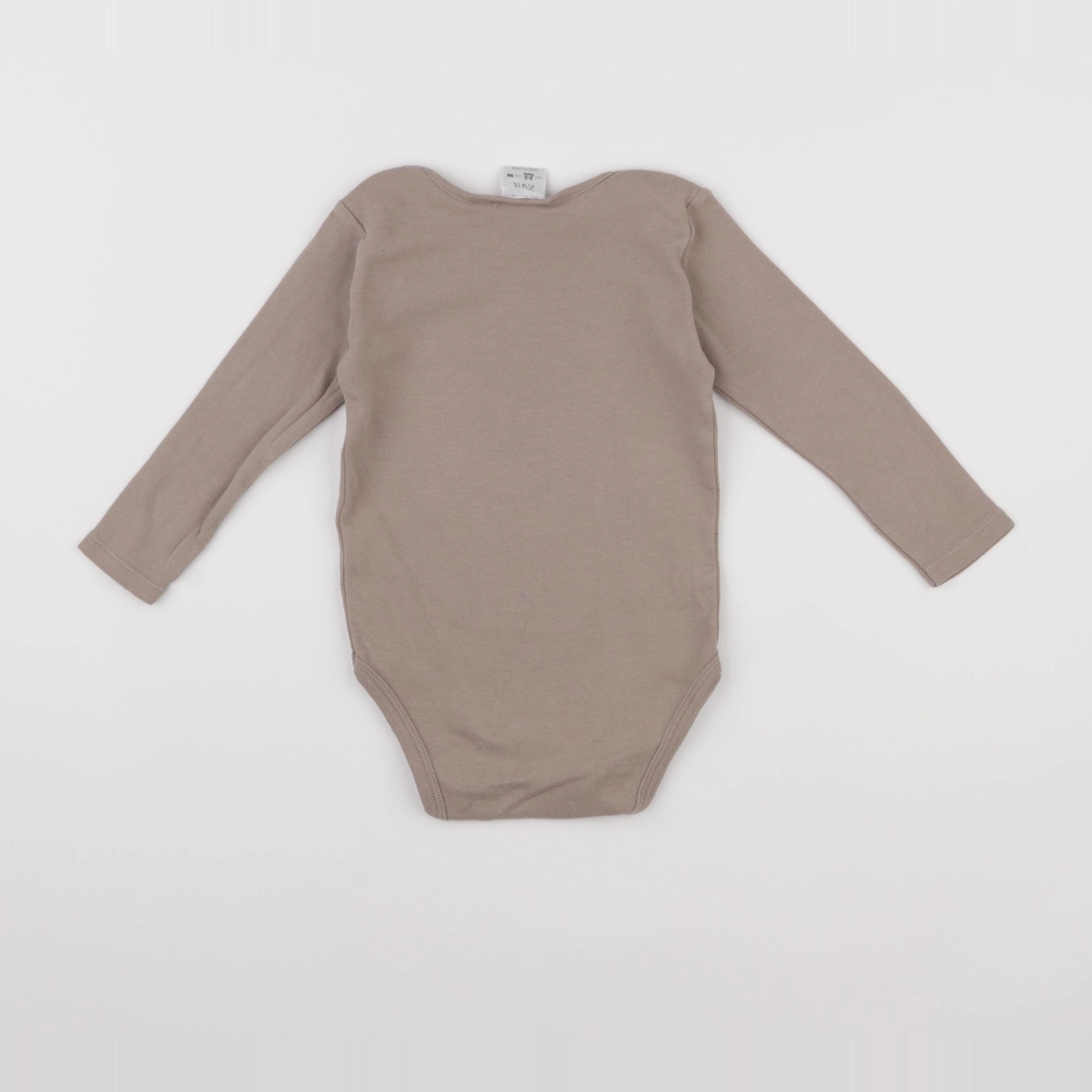 Zara - body marron - 2/3 ans