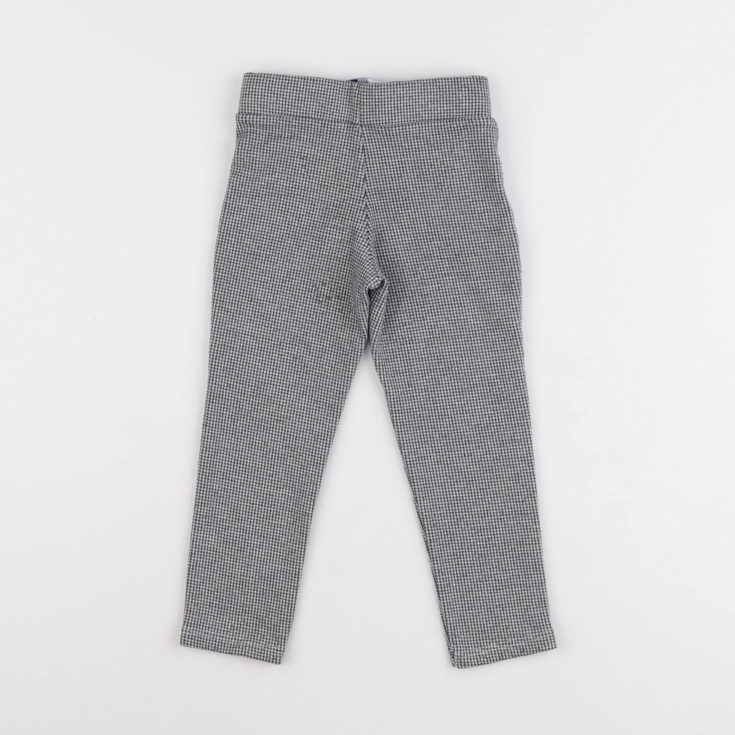 Okaidi - jegging blanc, noir - 3 ans