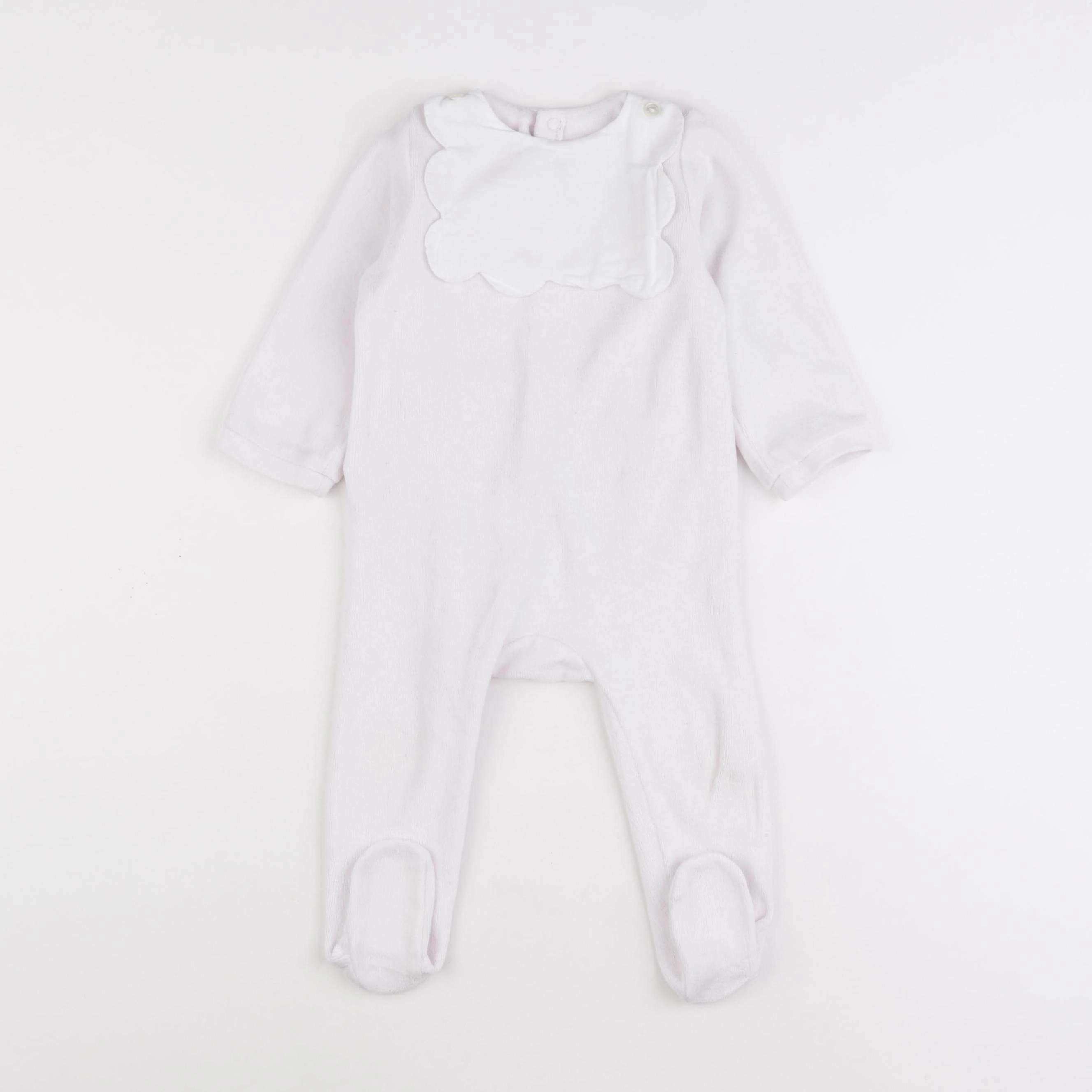 Jacadi - pyjama velours rose - 12 mois