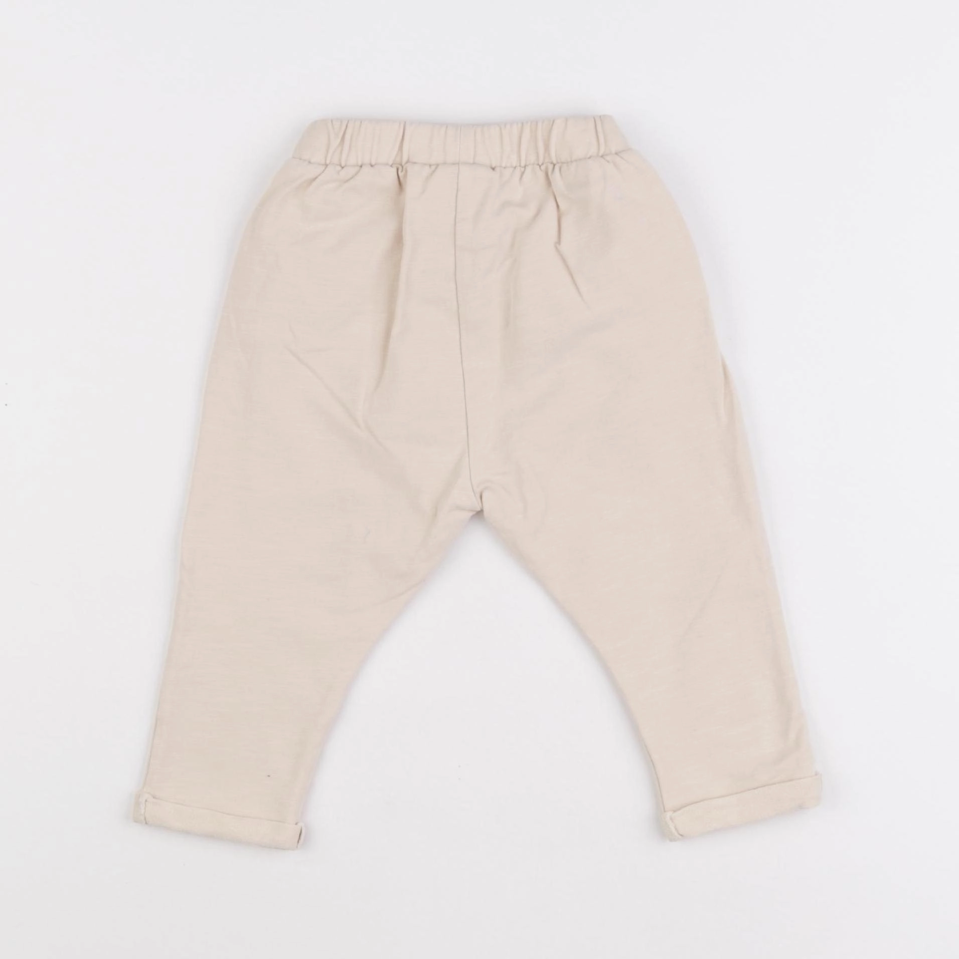 Zara - jogging beige - 9/12 mois