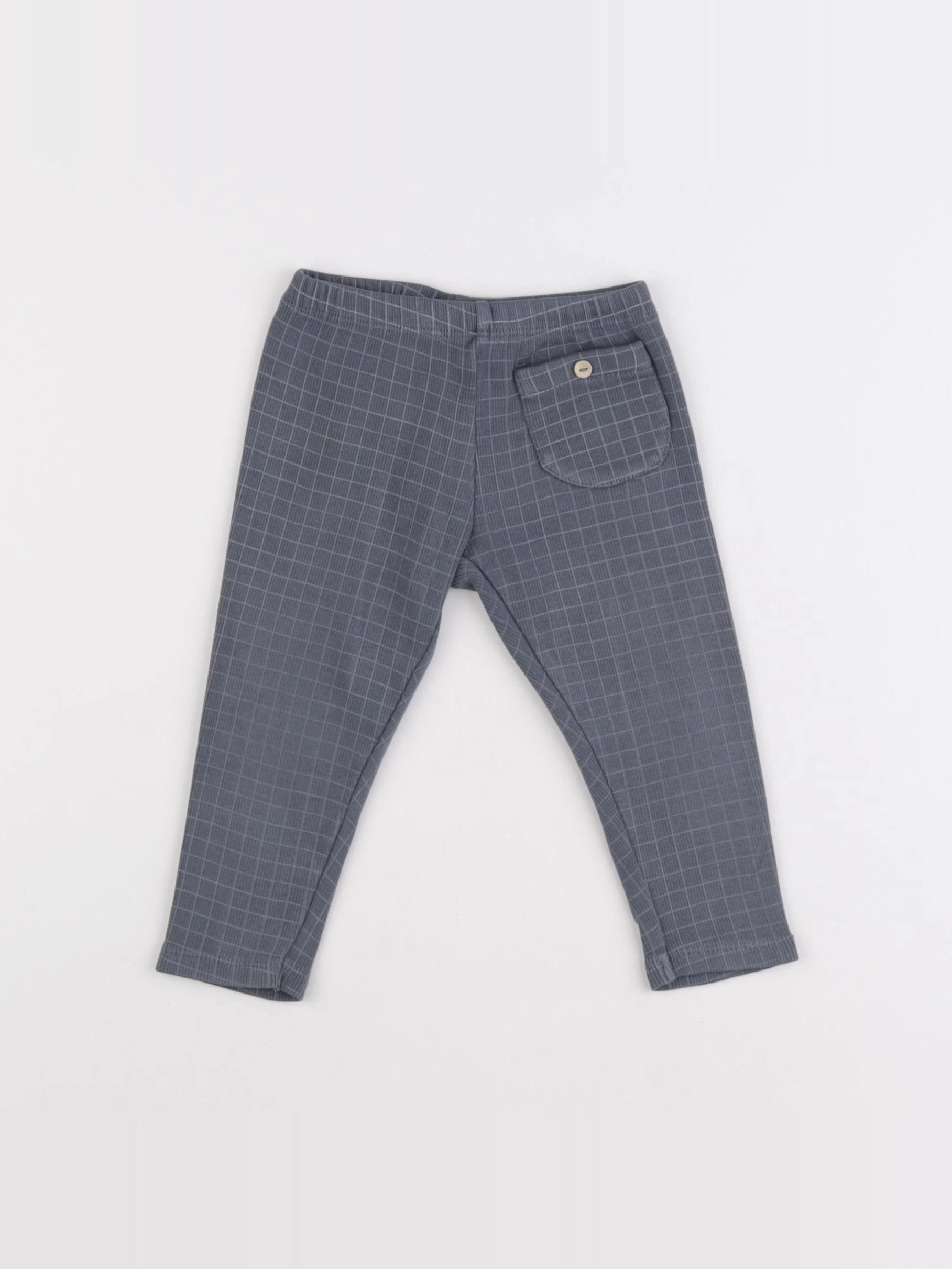 Zara - pantalon gris - 12/18 mois
