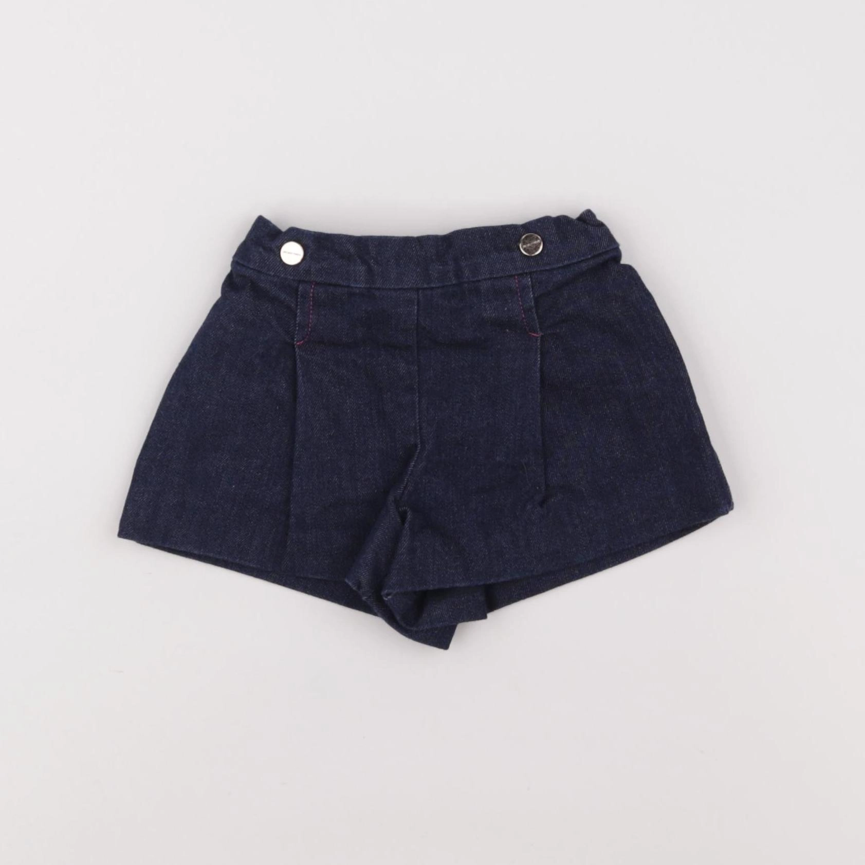 Jacadi - short bleu - 6 mois