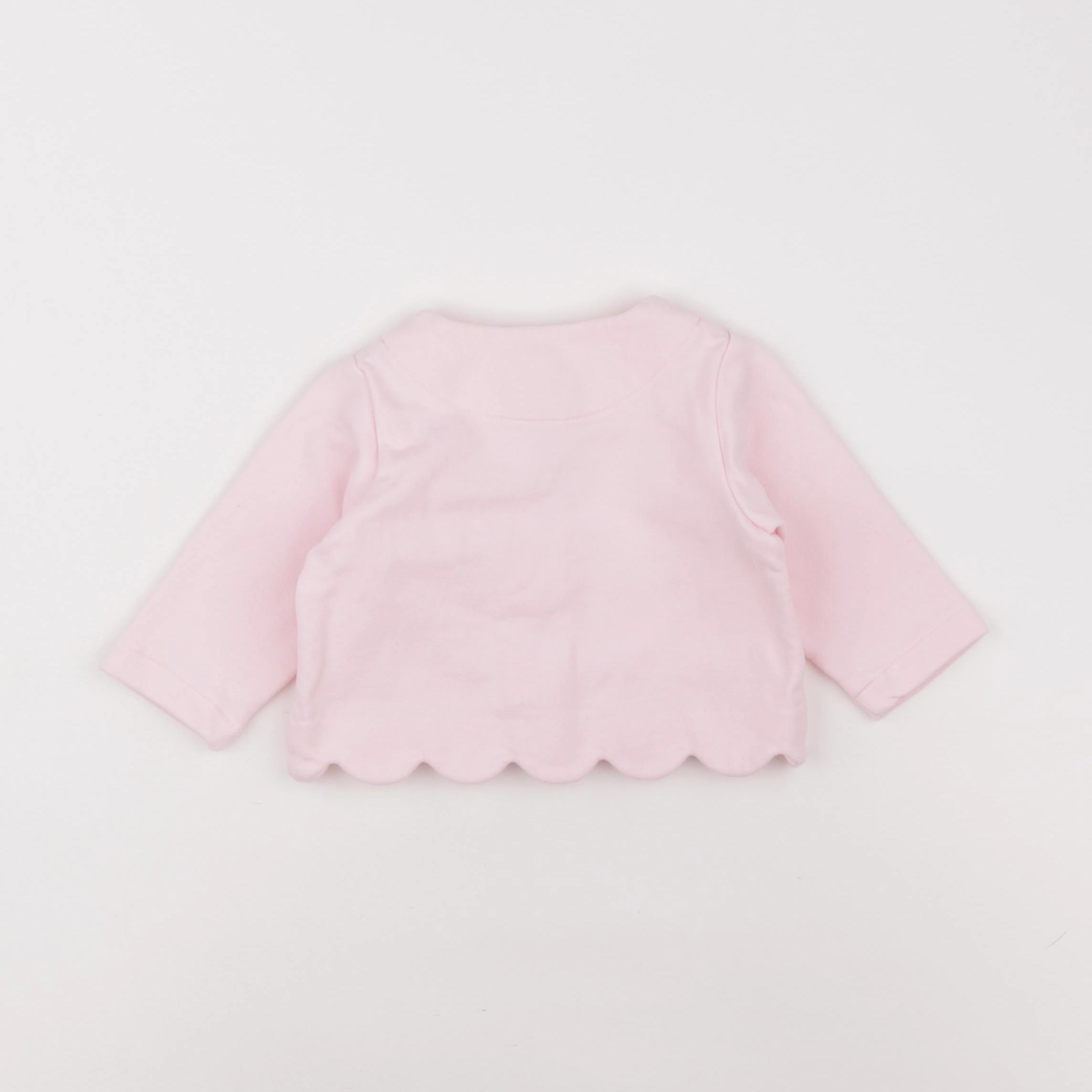 Jacadi - sweat rose - 6 mois