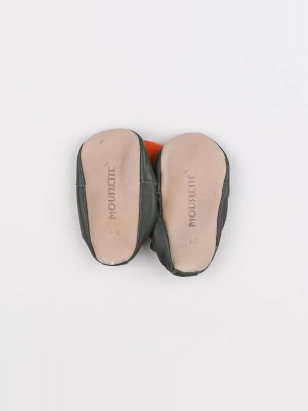 Mouflette - chaussons vert - pointure 18/19