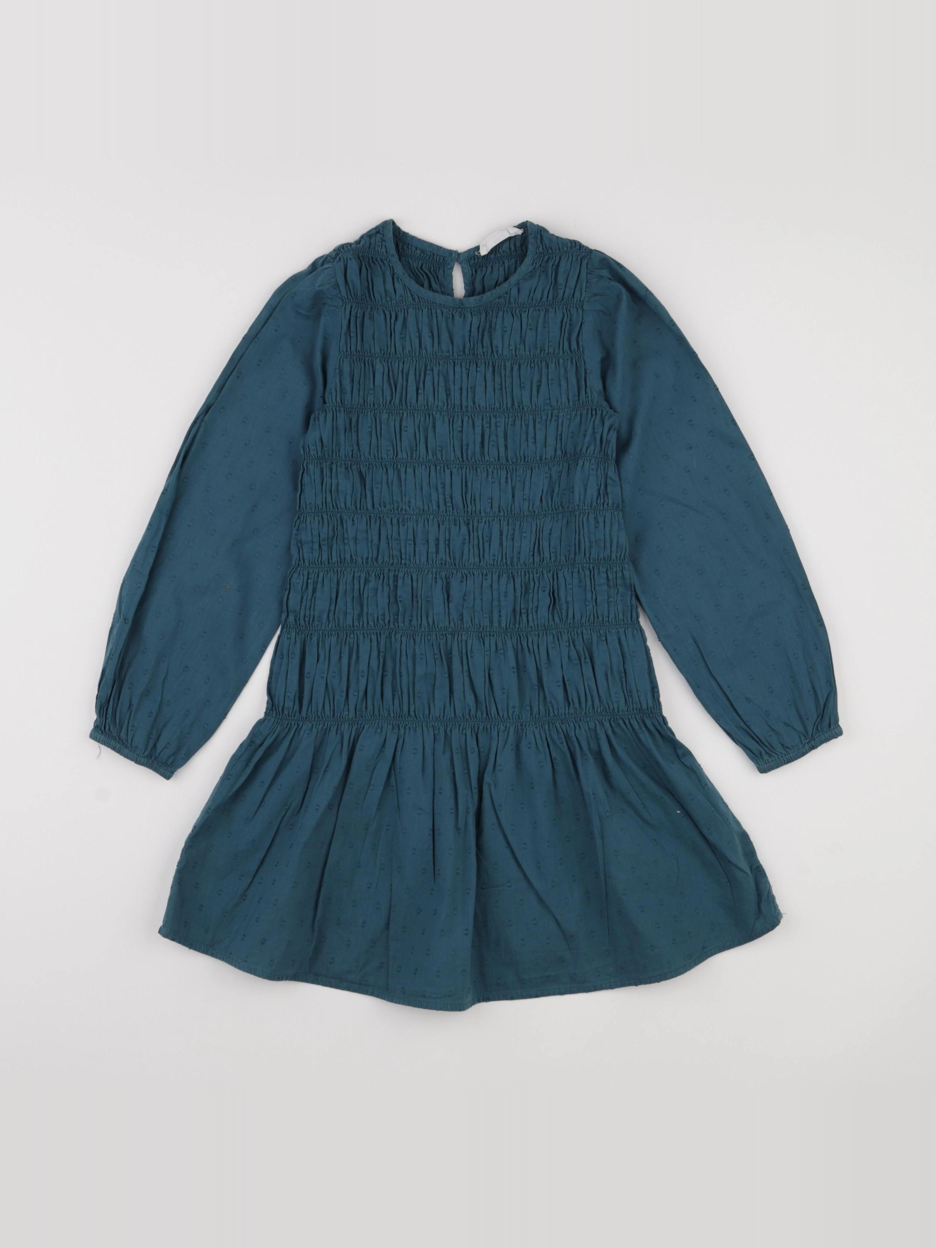 Mango - robe vert - 8 ans
