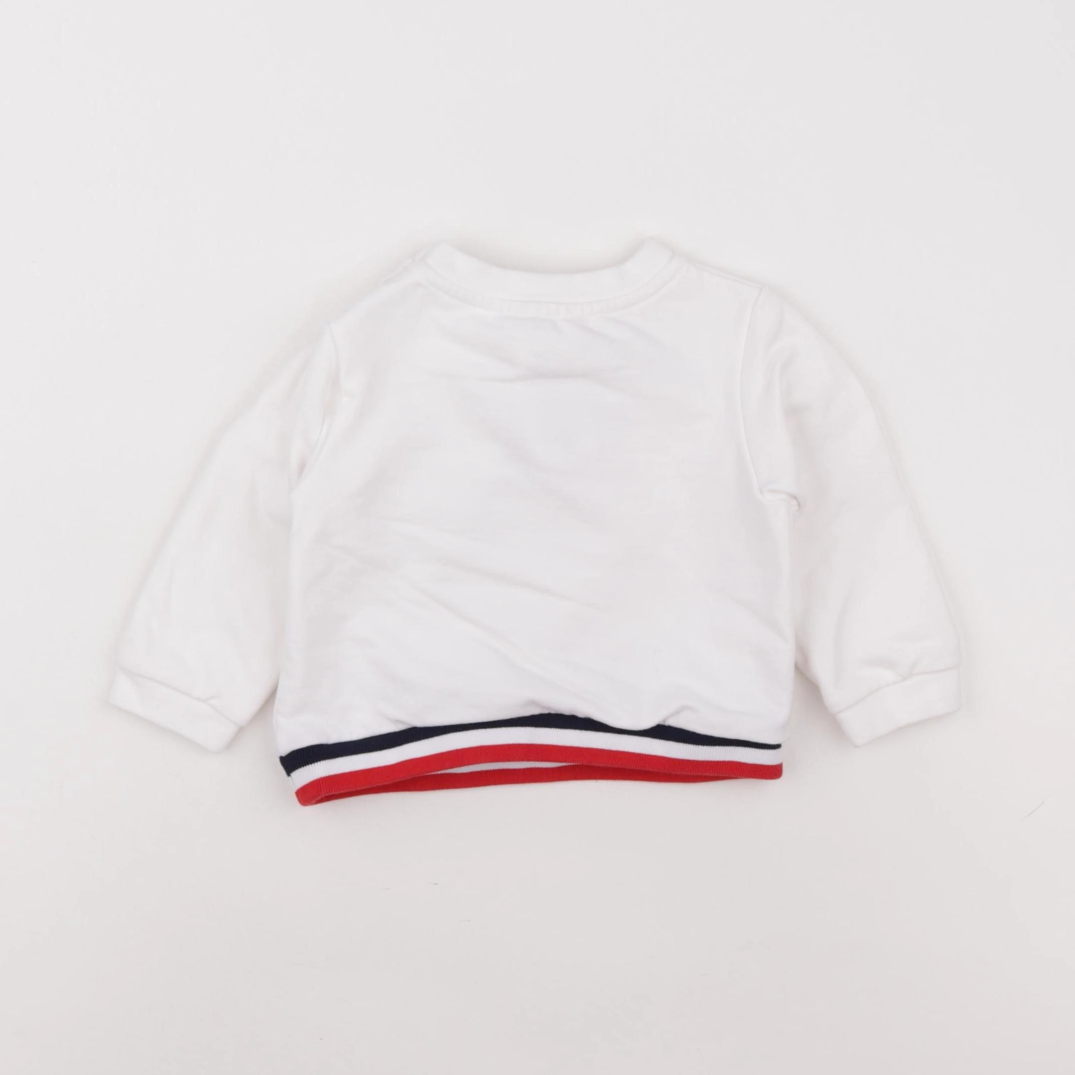 Jacadi - sweat blanc, multicolore - 12 mois