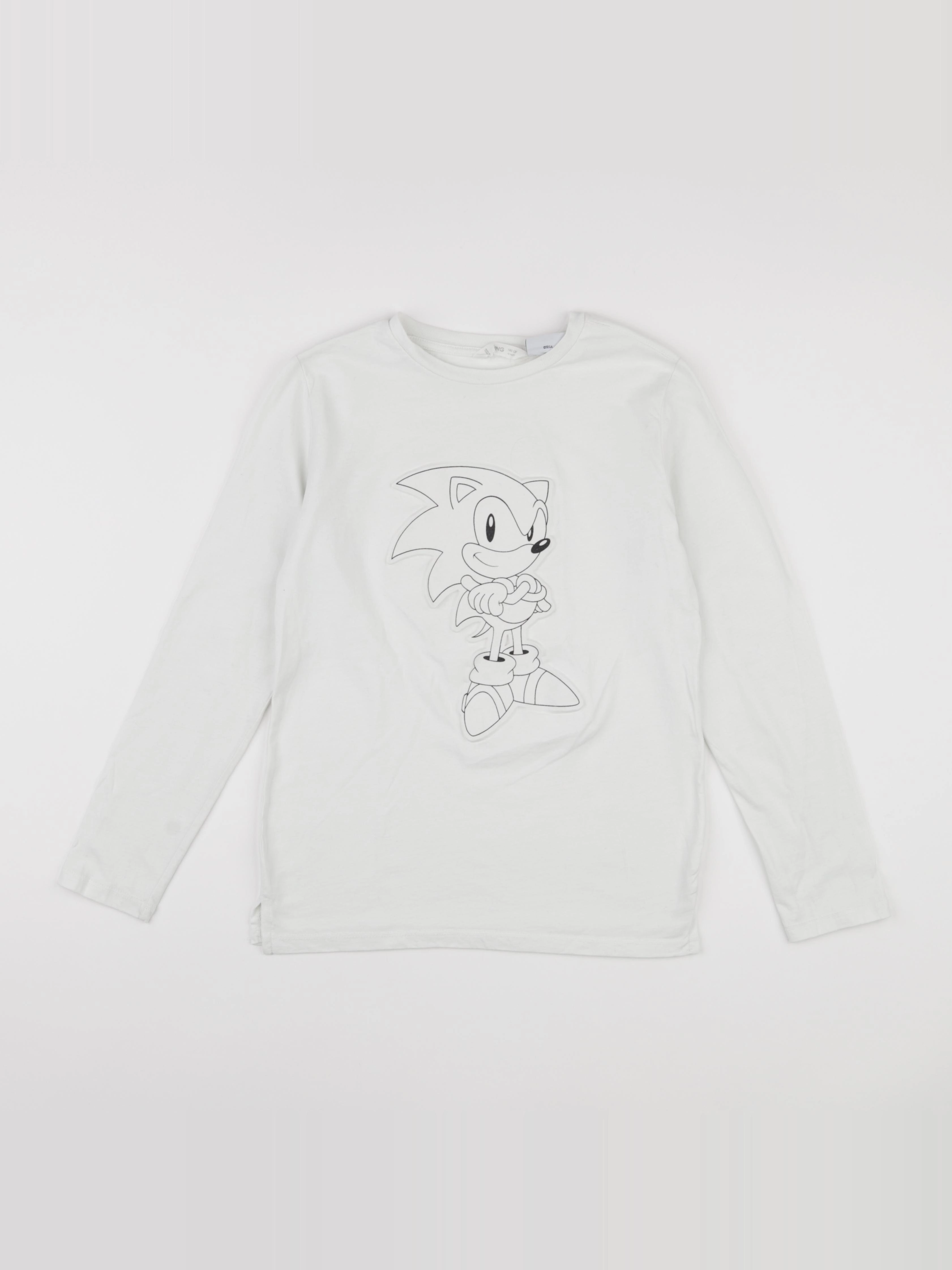 Mango - tee-shirt blanc - 10 ans