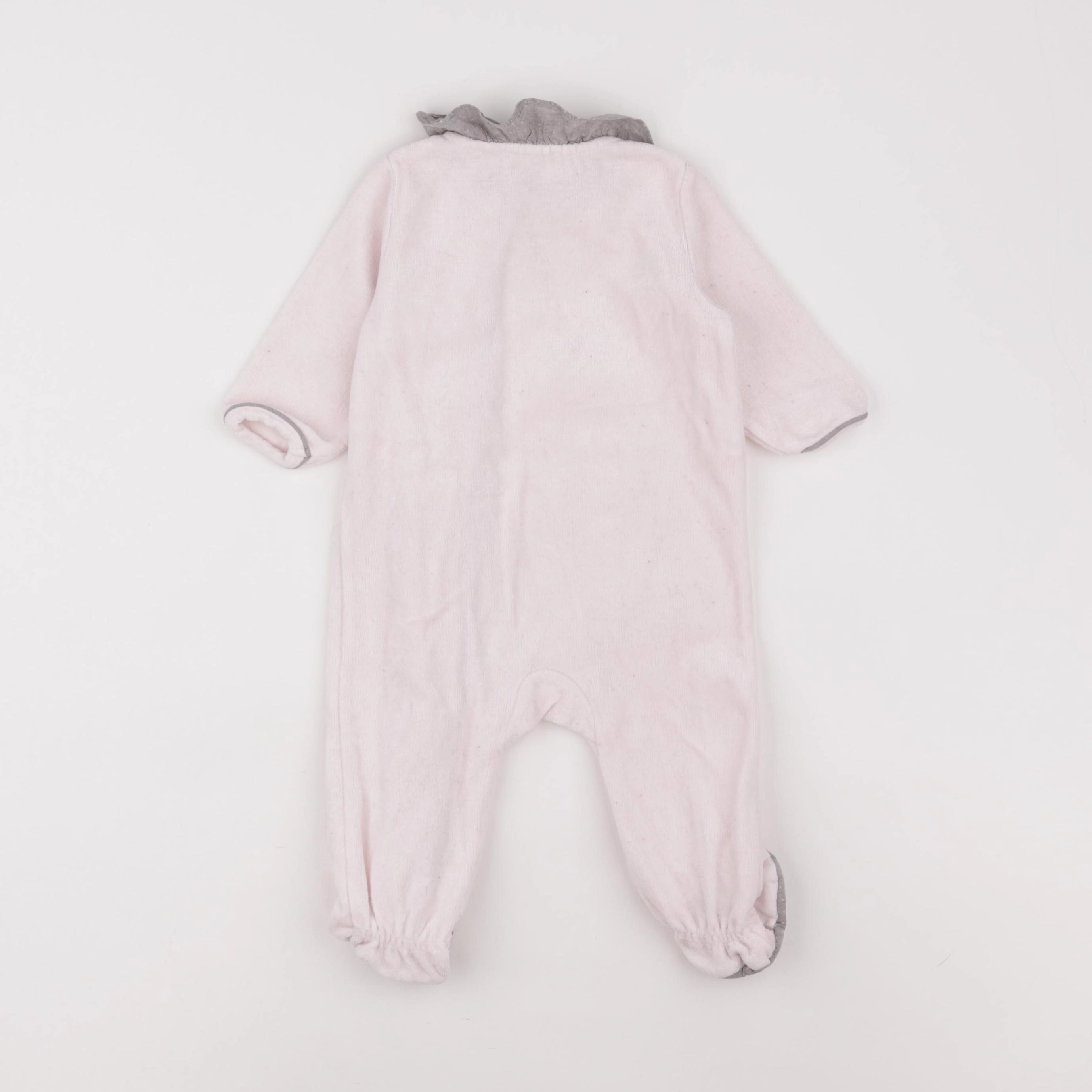 Cyrillus - pyjama velours blanc - 9 mois