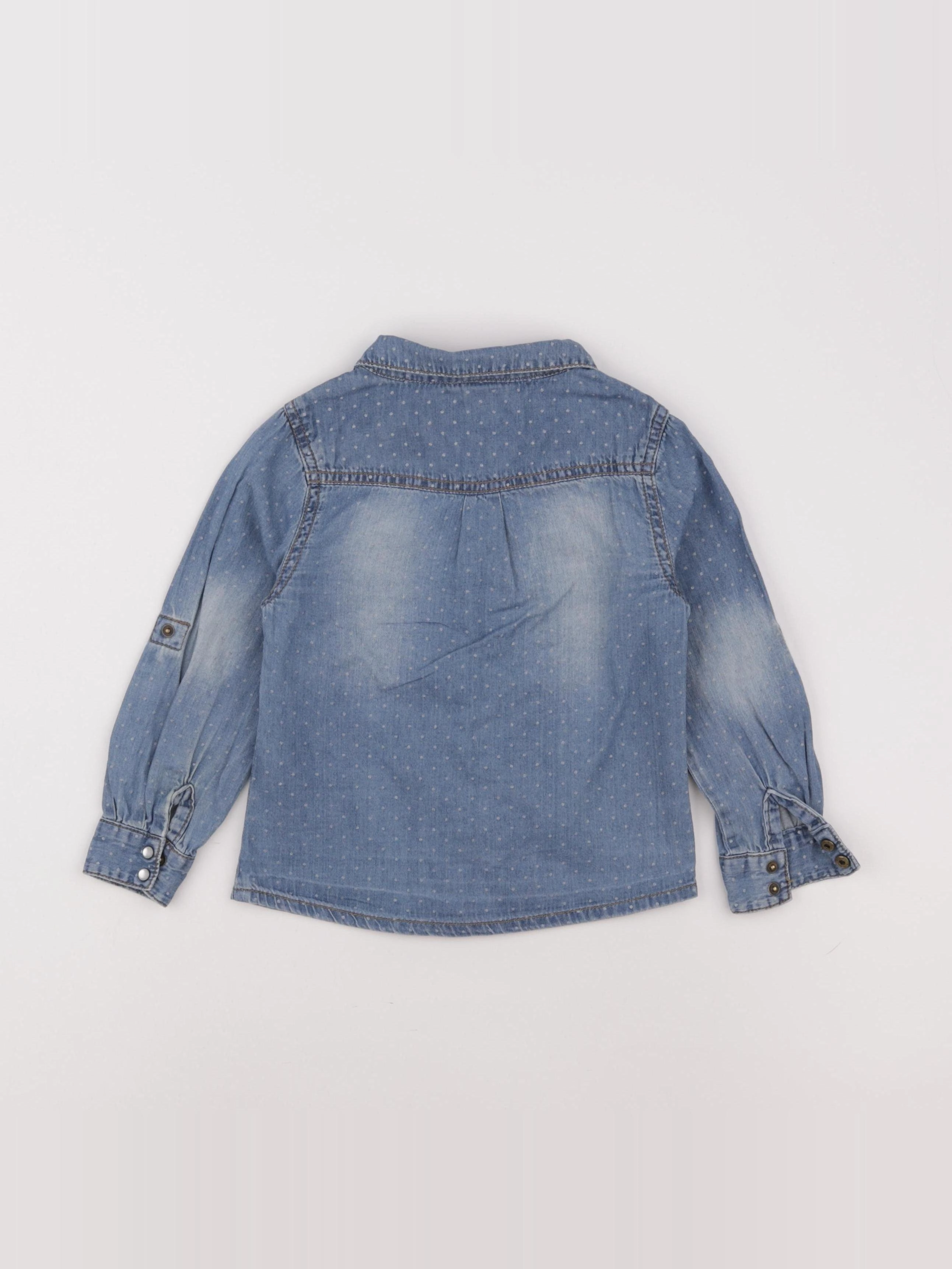 Tape à l'oeil - blouse bleu - 4 ans