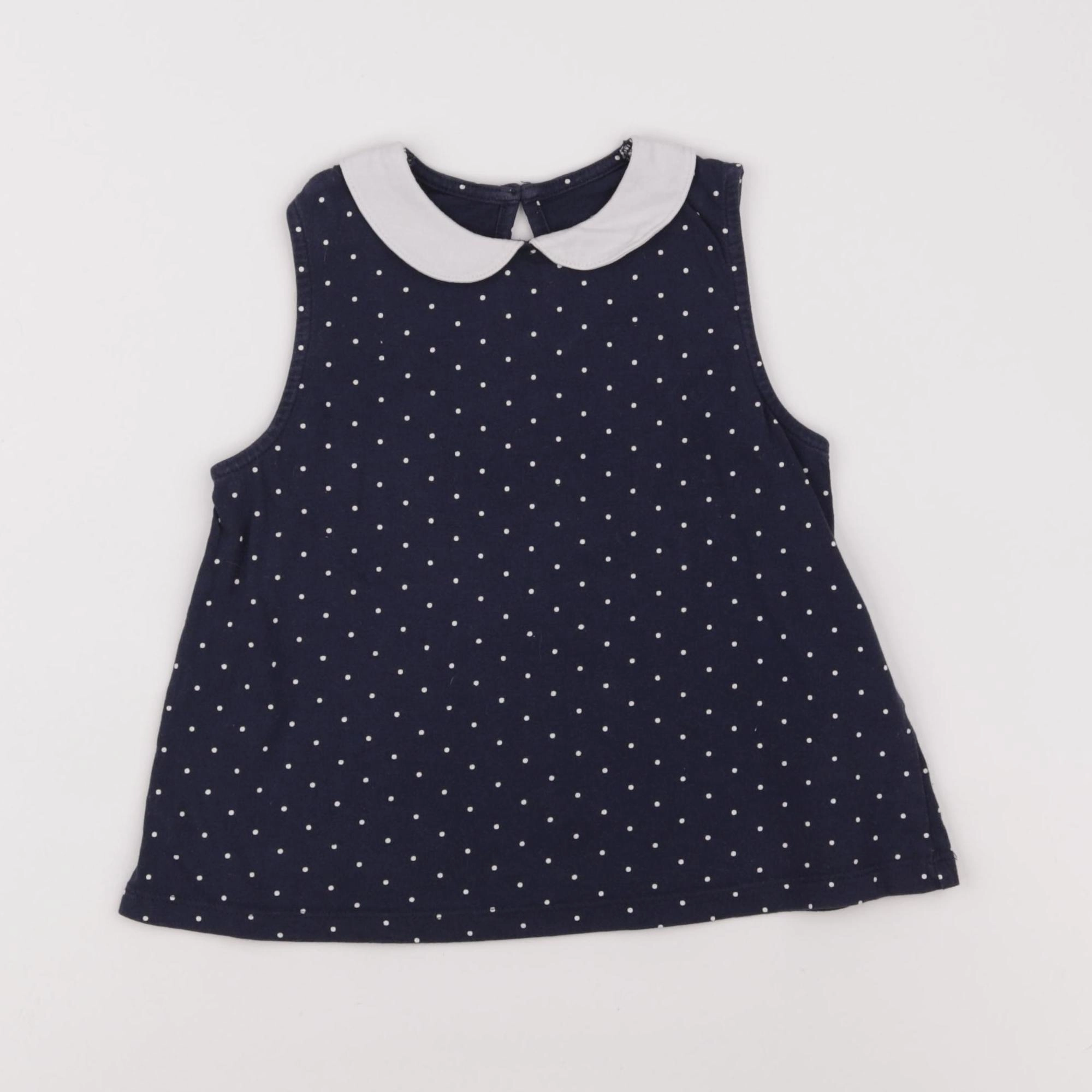 La Redoute - débardeur bleu - 4 ans