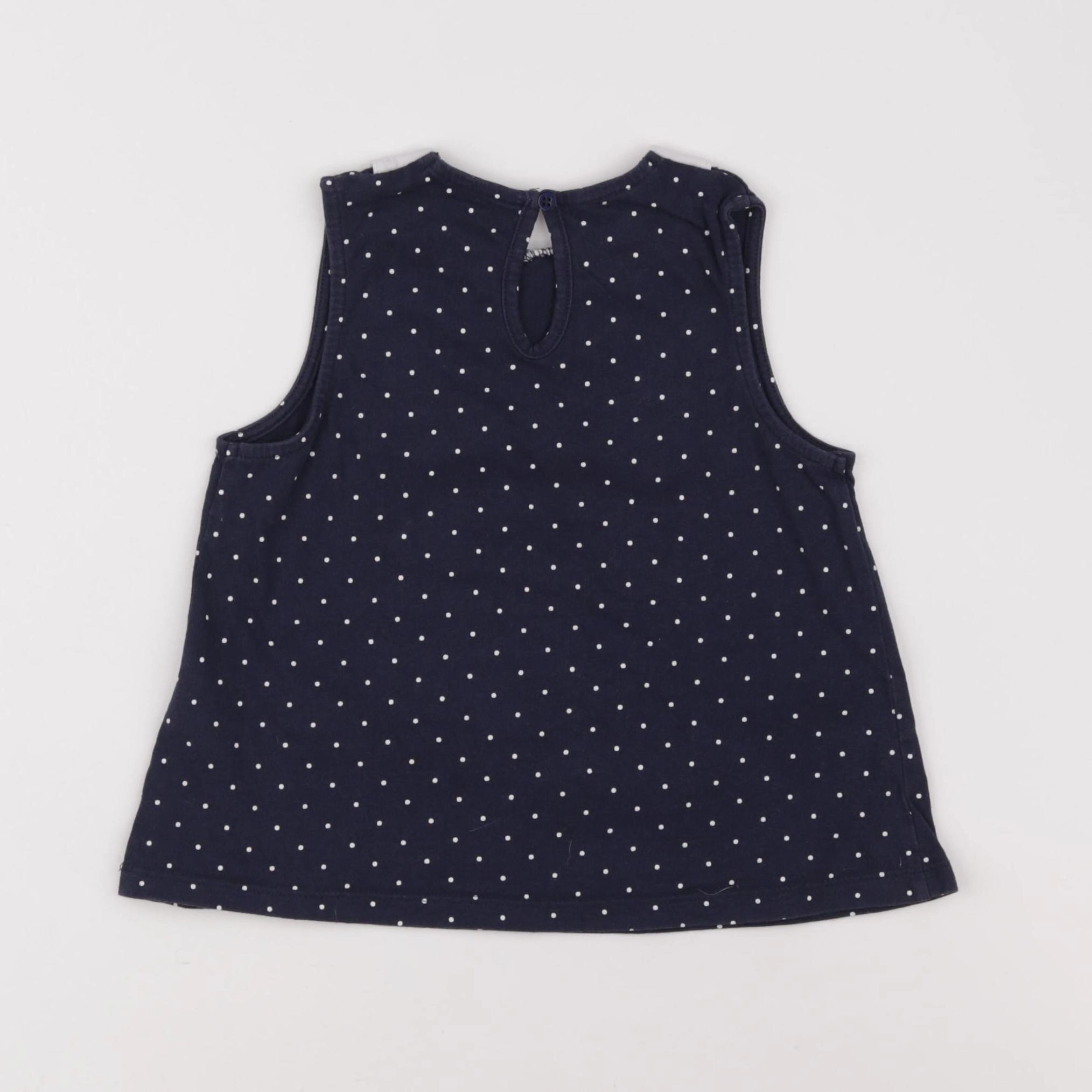 La Redoute - débardeur bleu - 4 ans