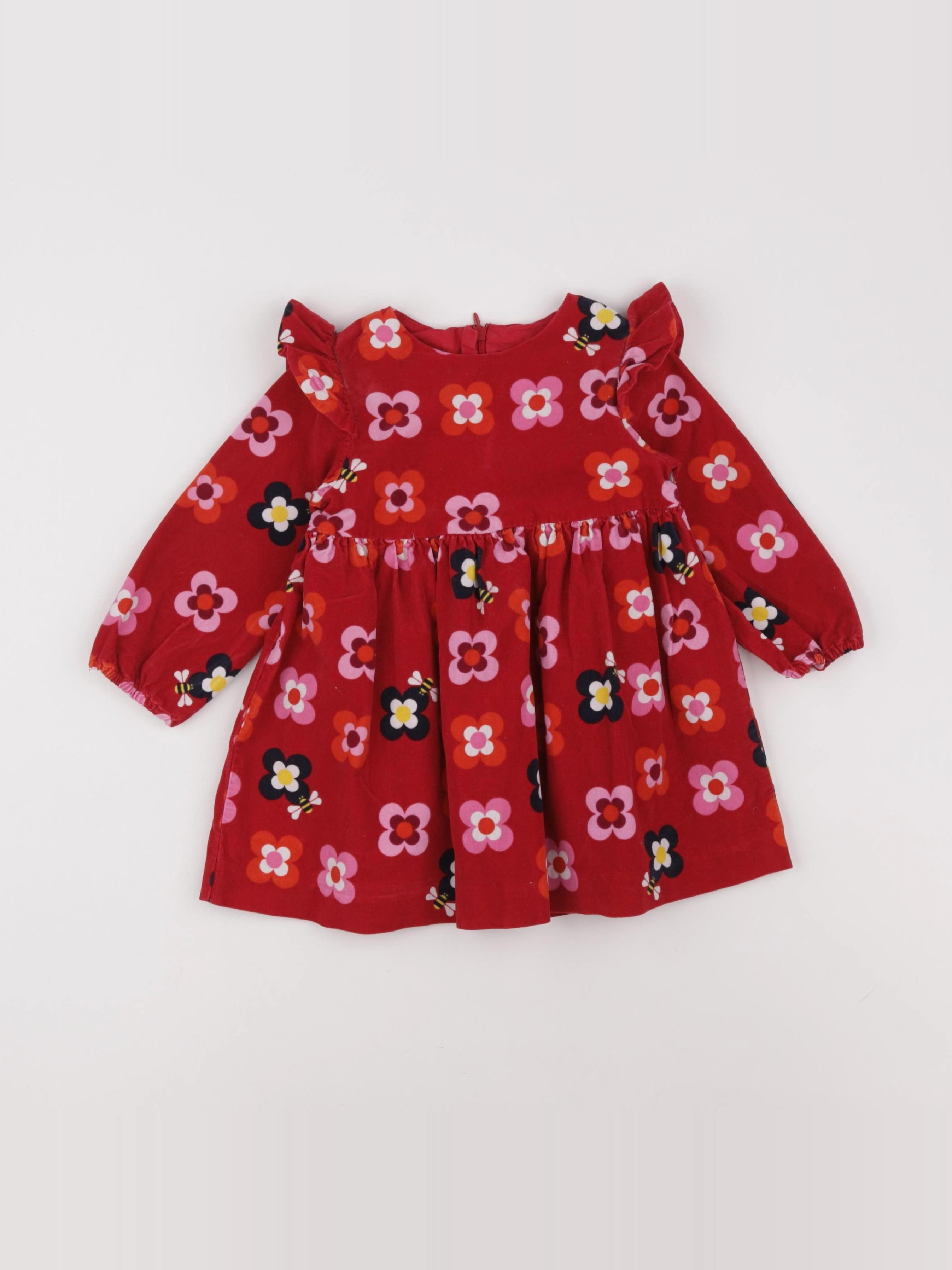 Jacadi - robe rouge - 24 mois