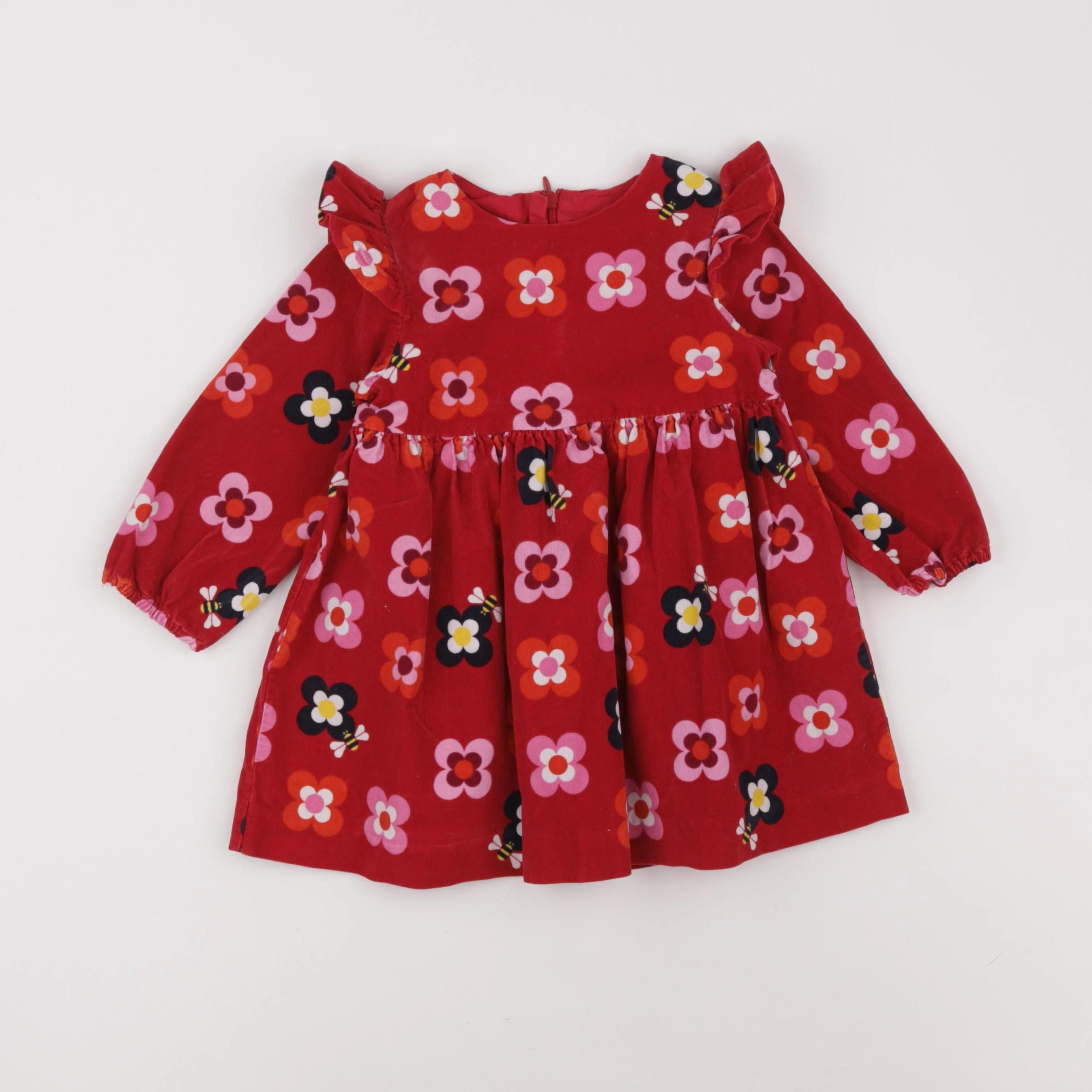 Jacadi - robe rouge - 24 mois