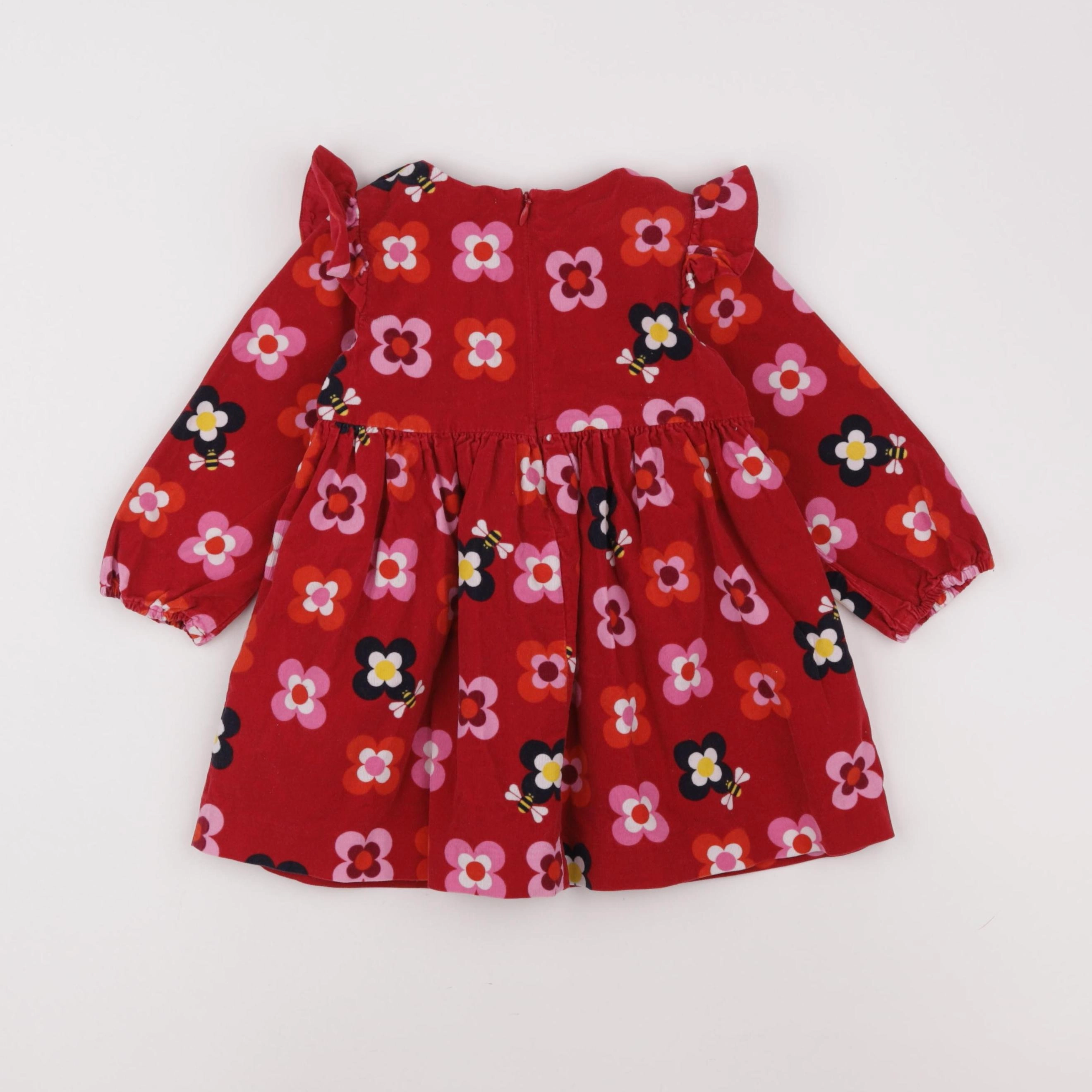 Jacadi - robe rouge - 24 mois