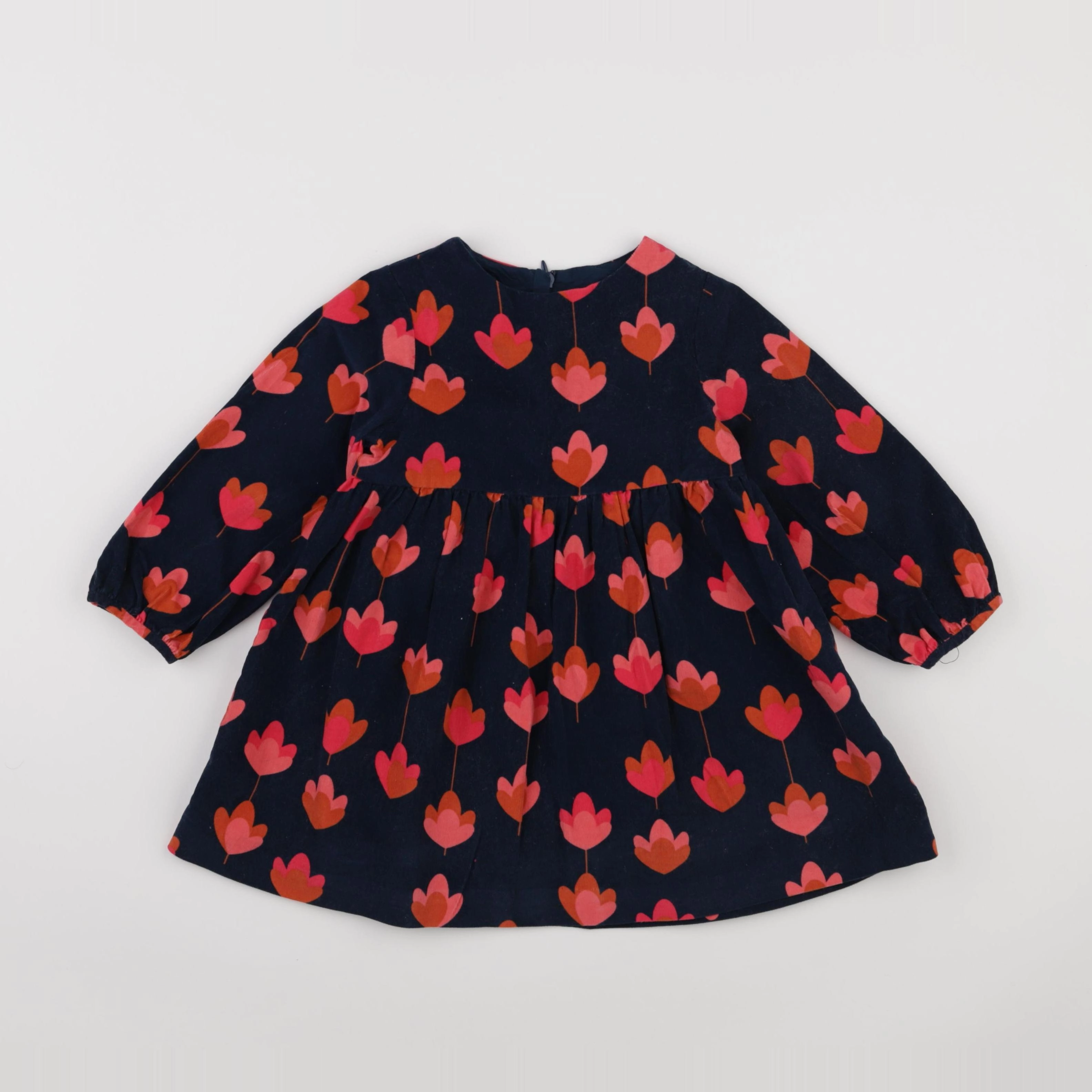 Jacadi - robe bleu, rose - 36 mois