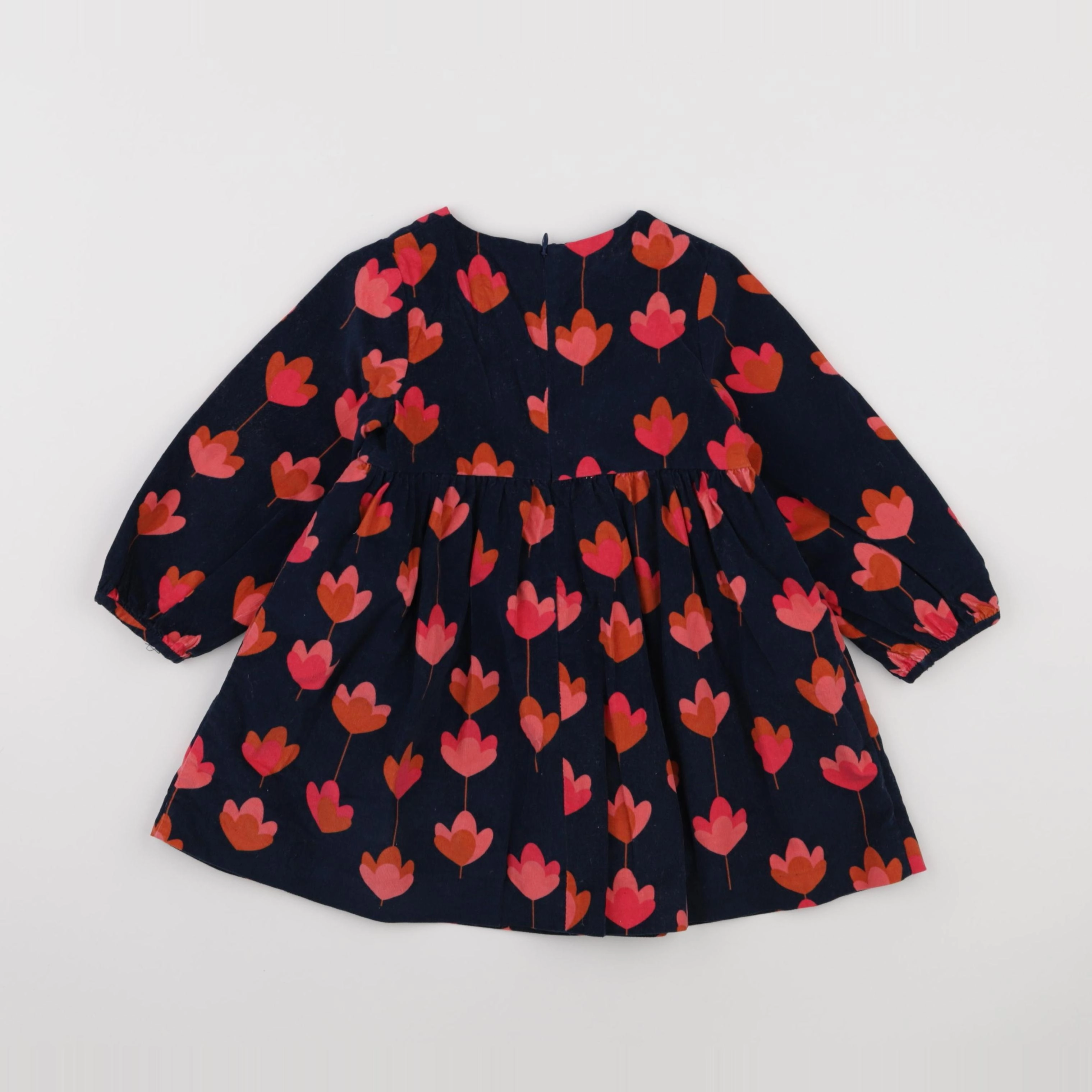 Jacadi - robe bleu, rose - 36 mois