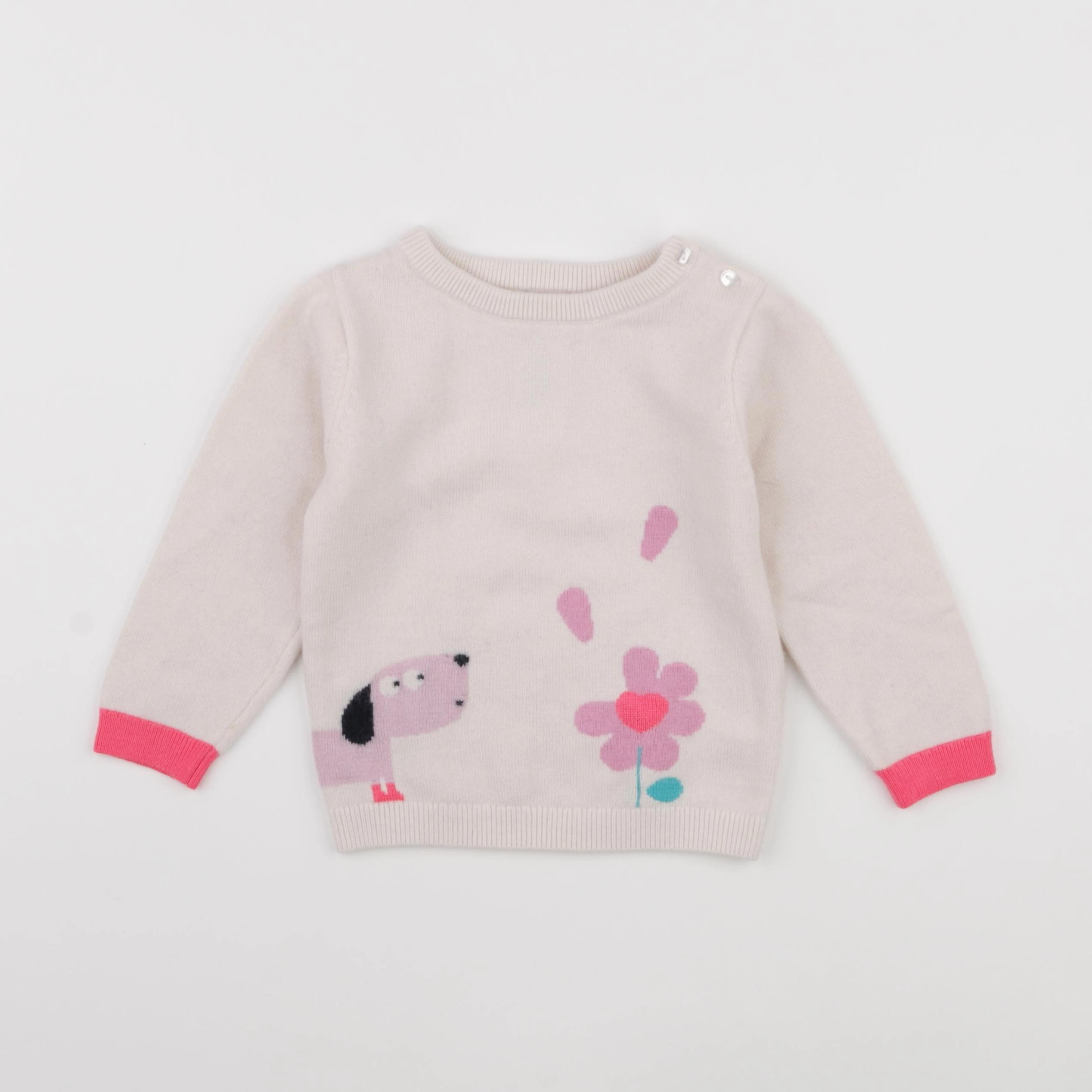 Jacadi - pull beige - 36 mois