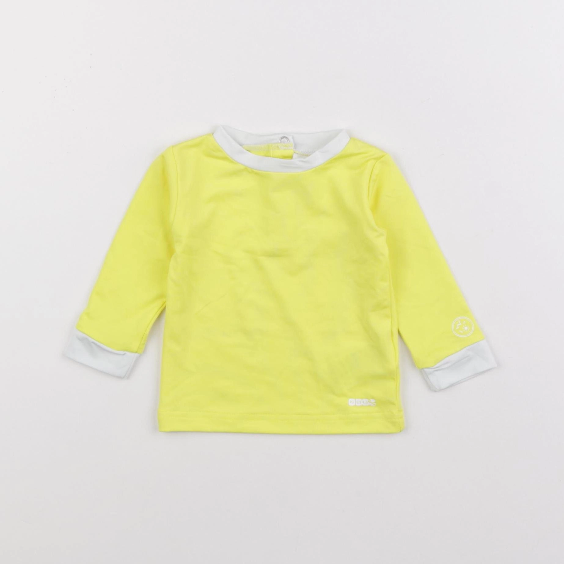 kietla - tee-shirt de bain jaune - 6 mois