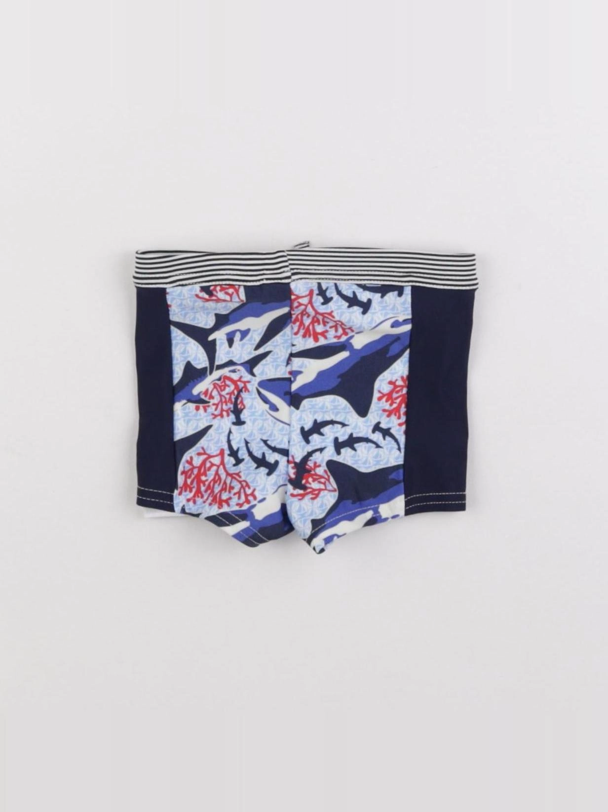 Petit Bateau - maillot de bain bleu - 6 mois