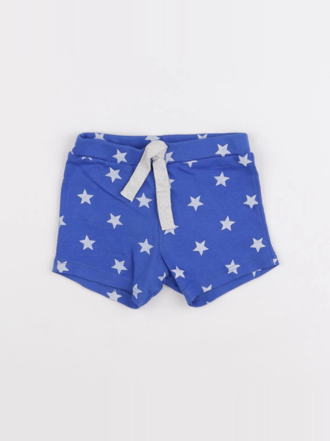 Petit Bateau - short bleu - 6 mois