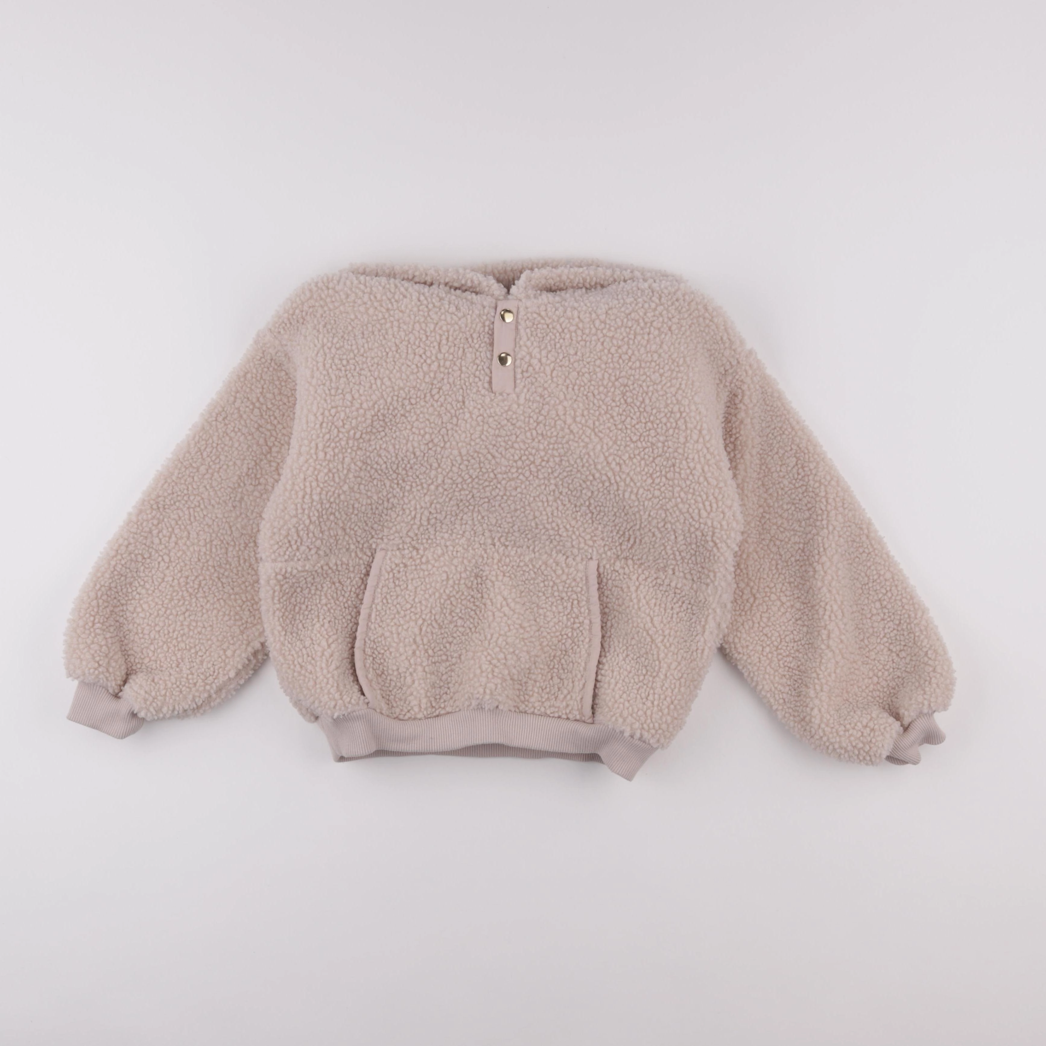 Vertbaudet - pull beige - 8 ans