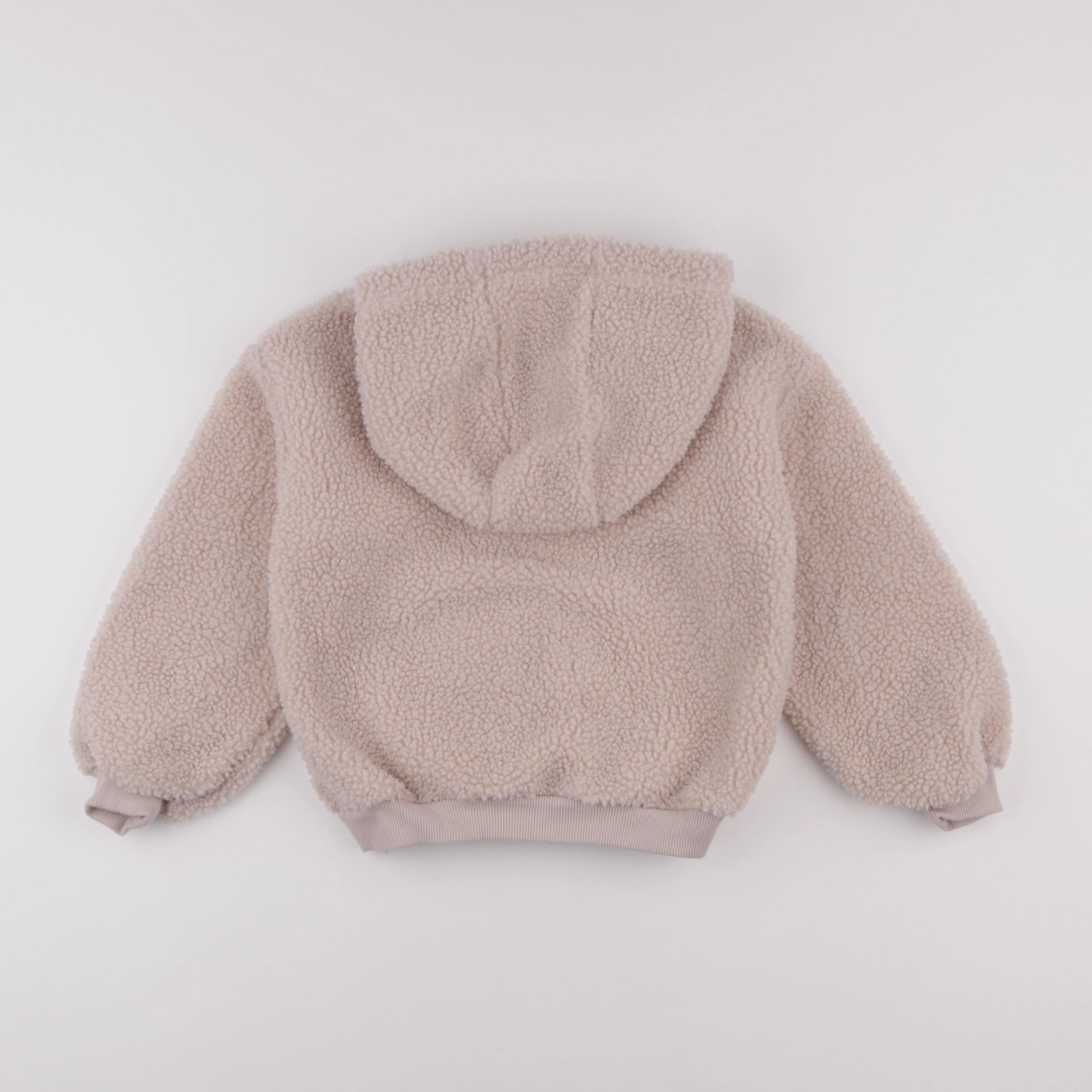 Vertbaudet - pull beige - 8 ans