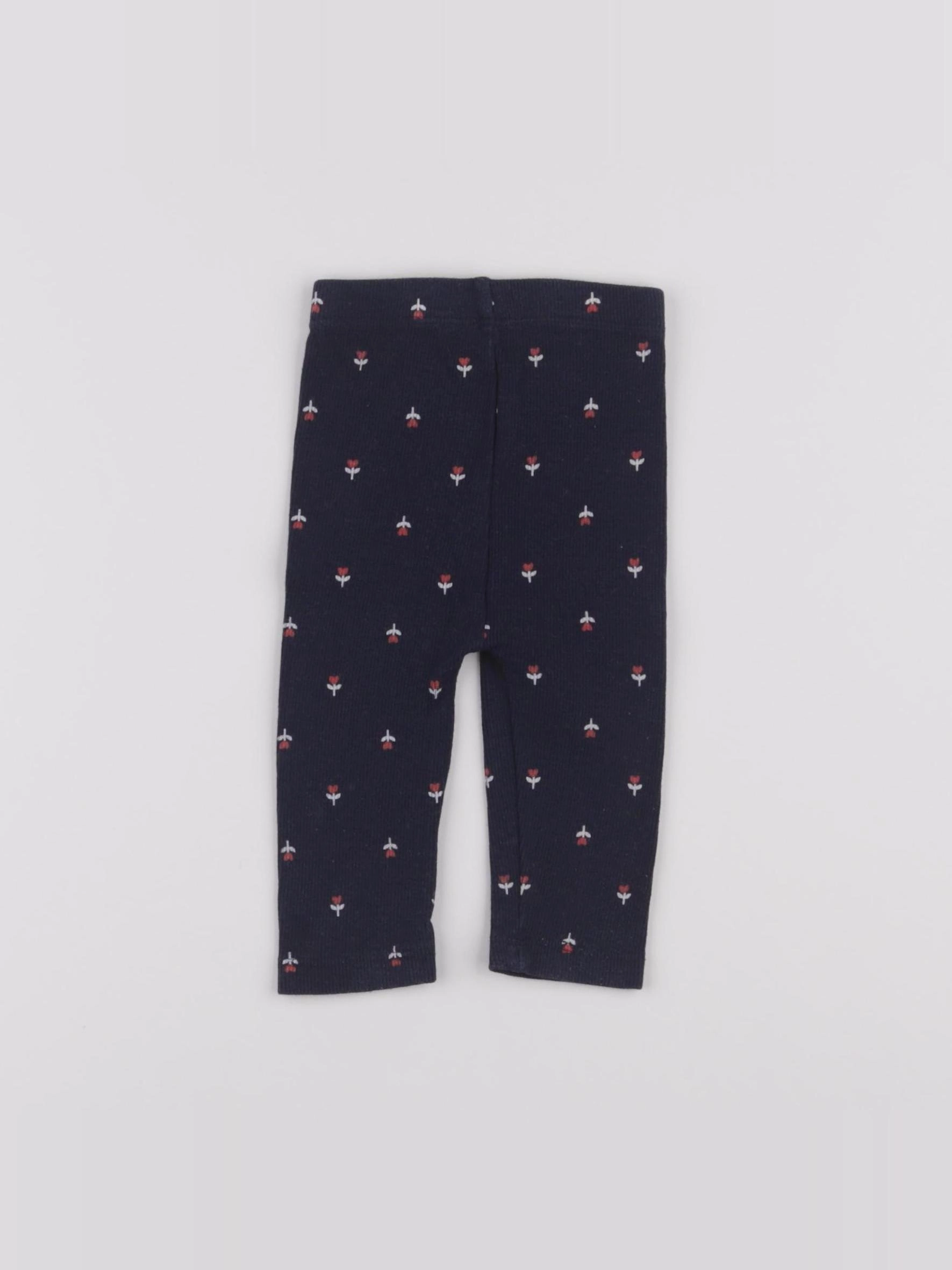 Cadet Rousselle - legging bleu - 6 mois