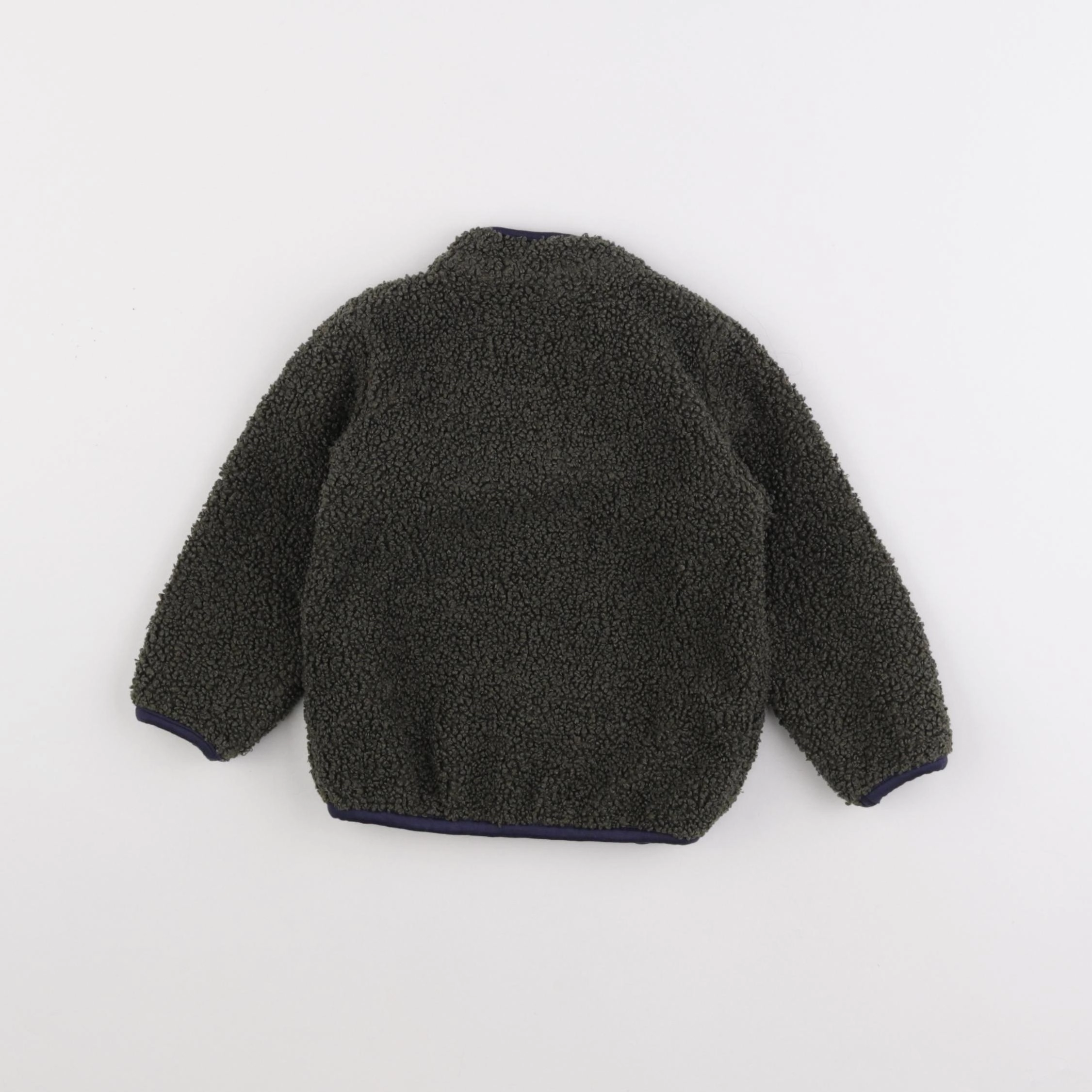 H&M - veste vert - 6/9 mois