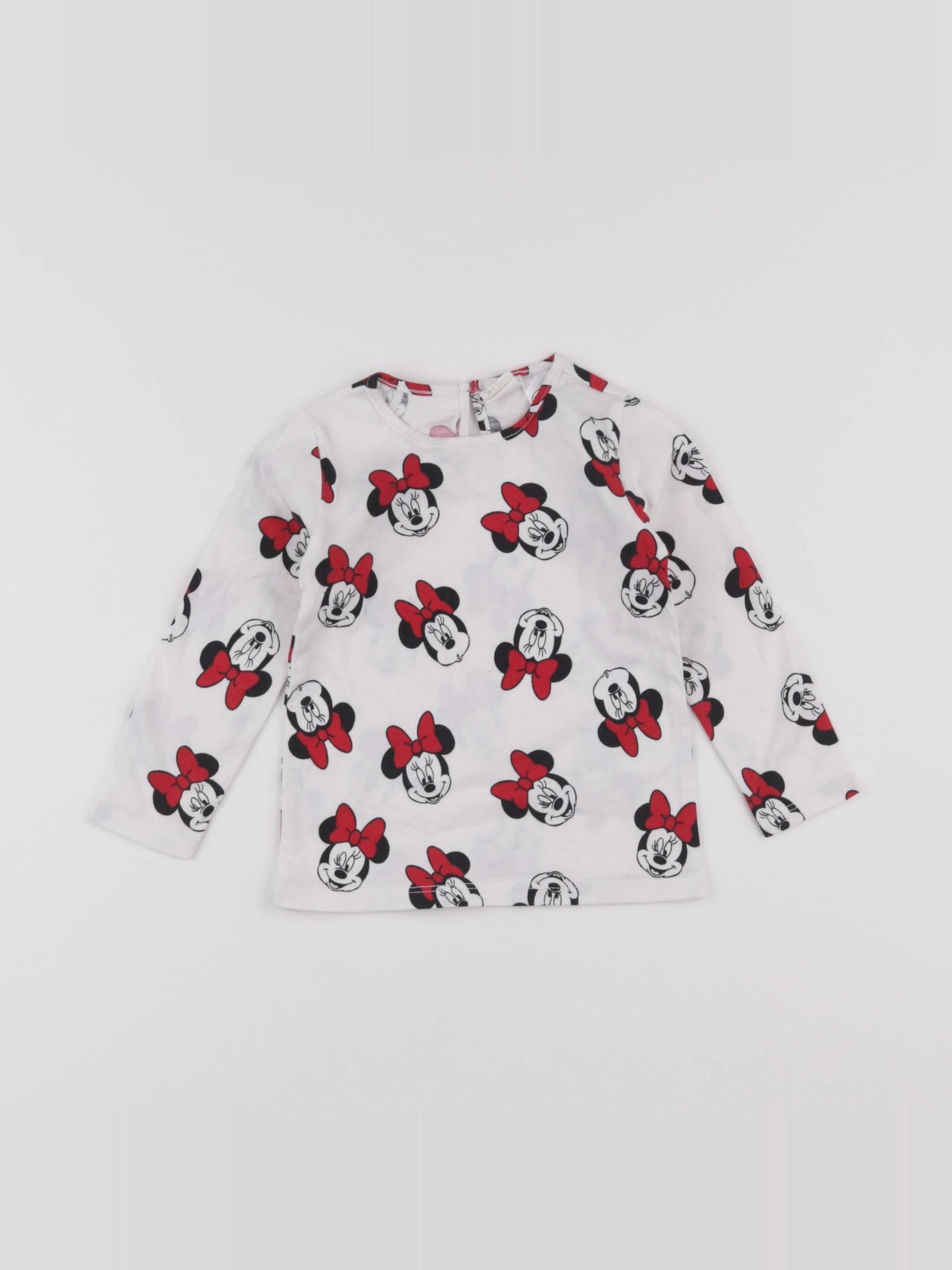 H&M - tee-shirt blanc - 9/12 mois