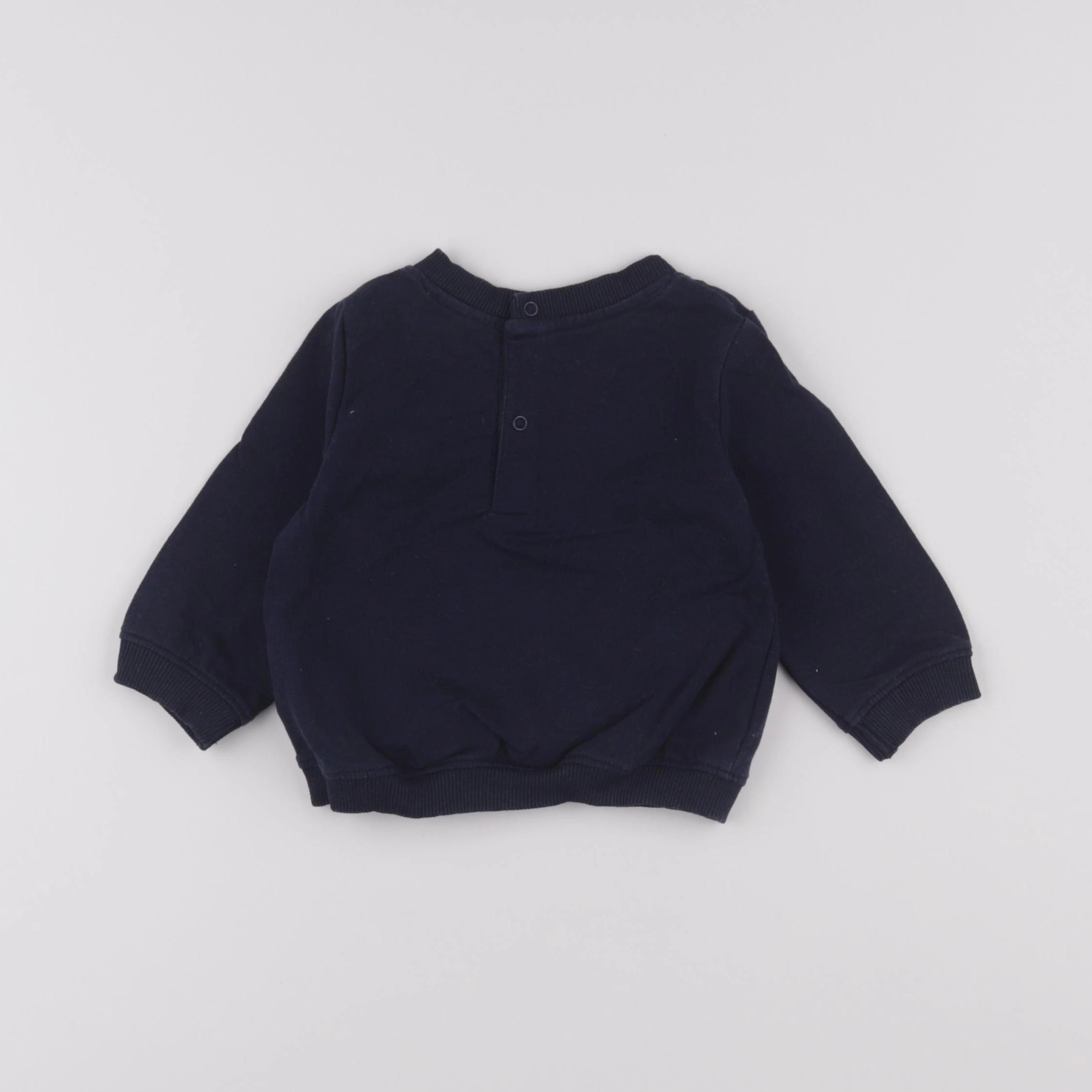 Cadet Rousselle - sweat bleu - 6 mois