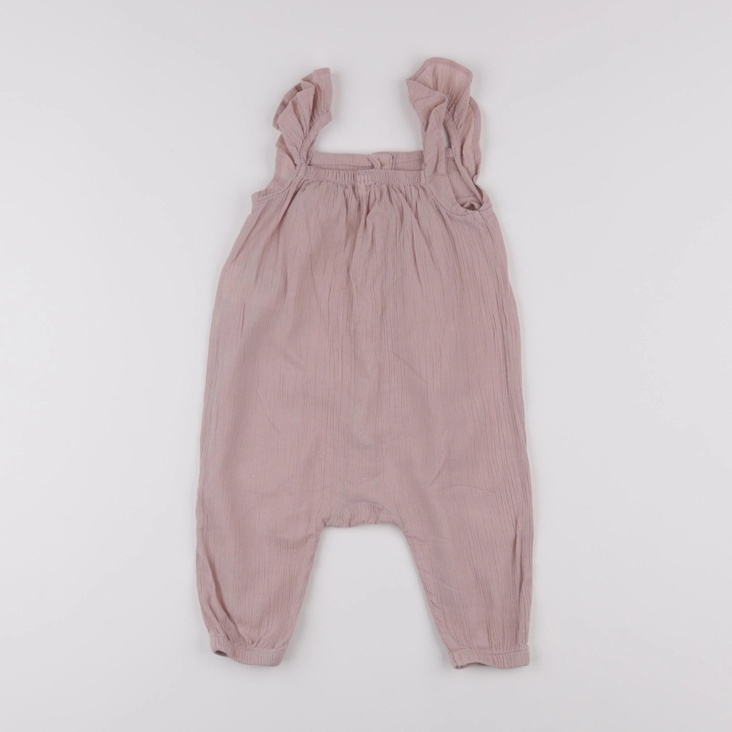 H&M - combinaison rose - 6/9 mois