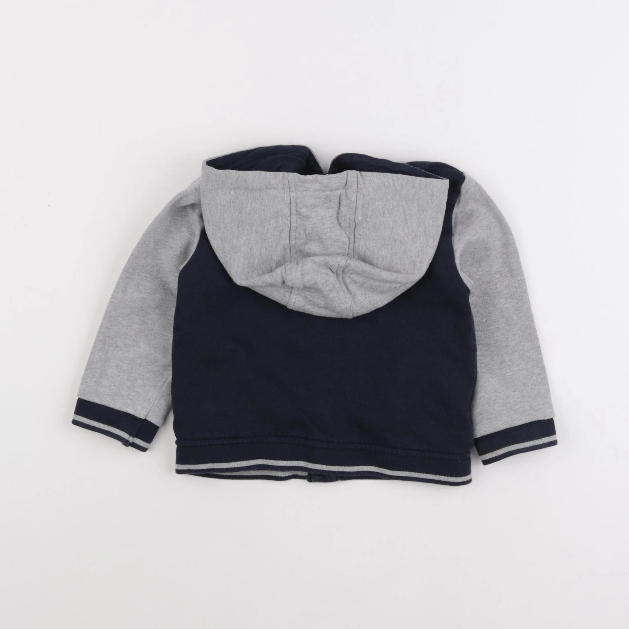 Boutchou - sweat bleu, gris - 24 mois