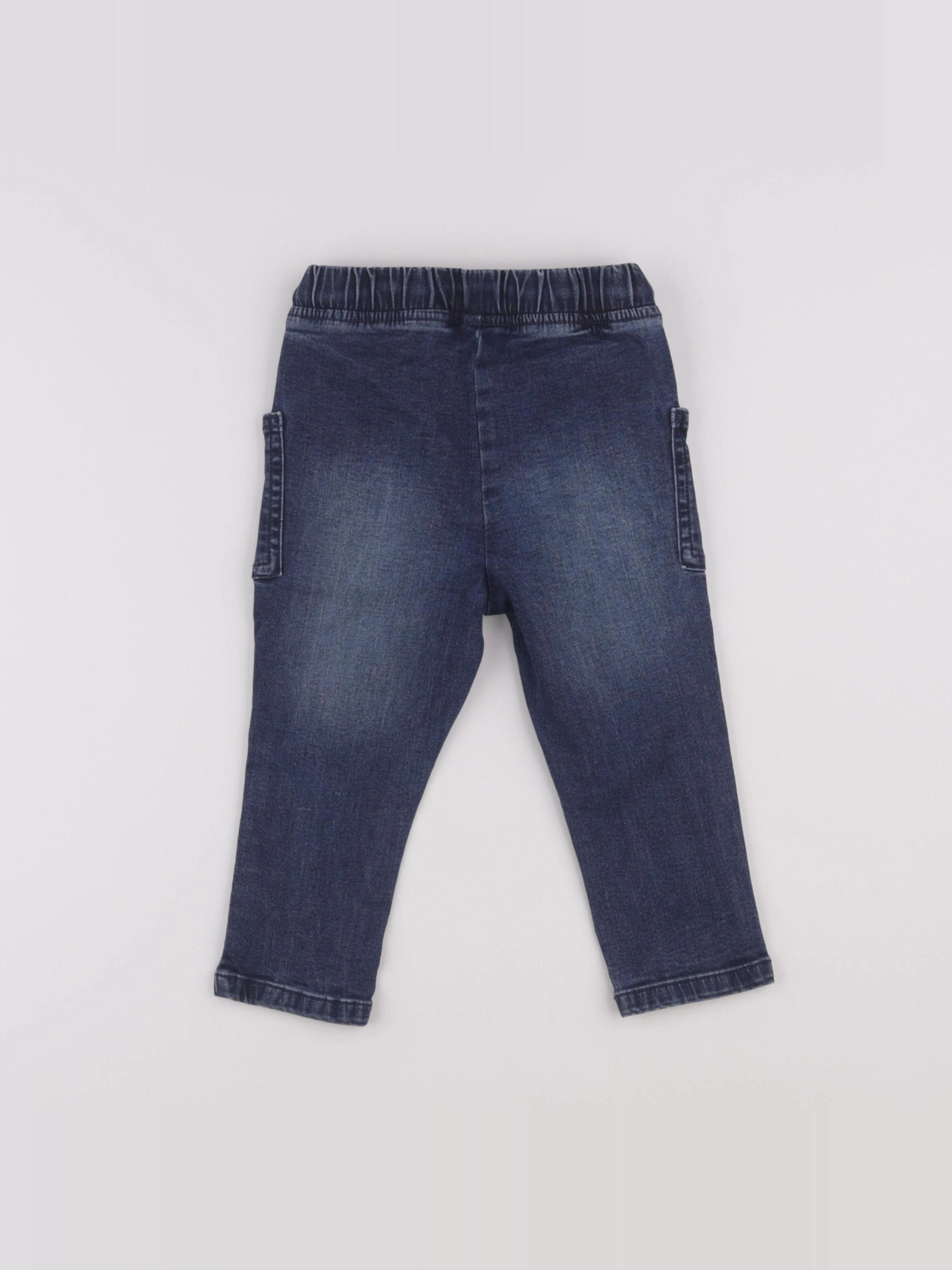 Vertbaudet - jegging bleu - 24 mois