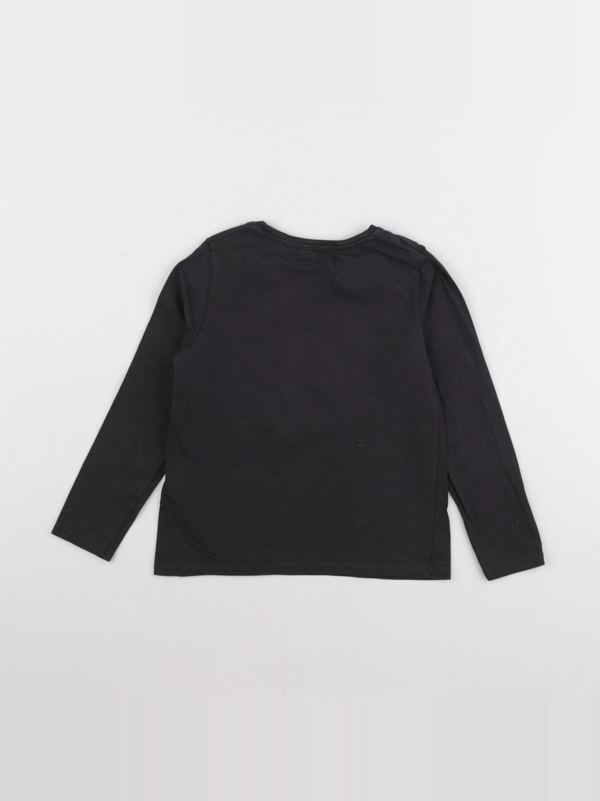 Vertbaudet - tee-shirt gris - 6 ans
