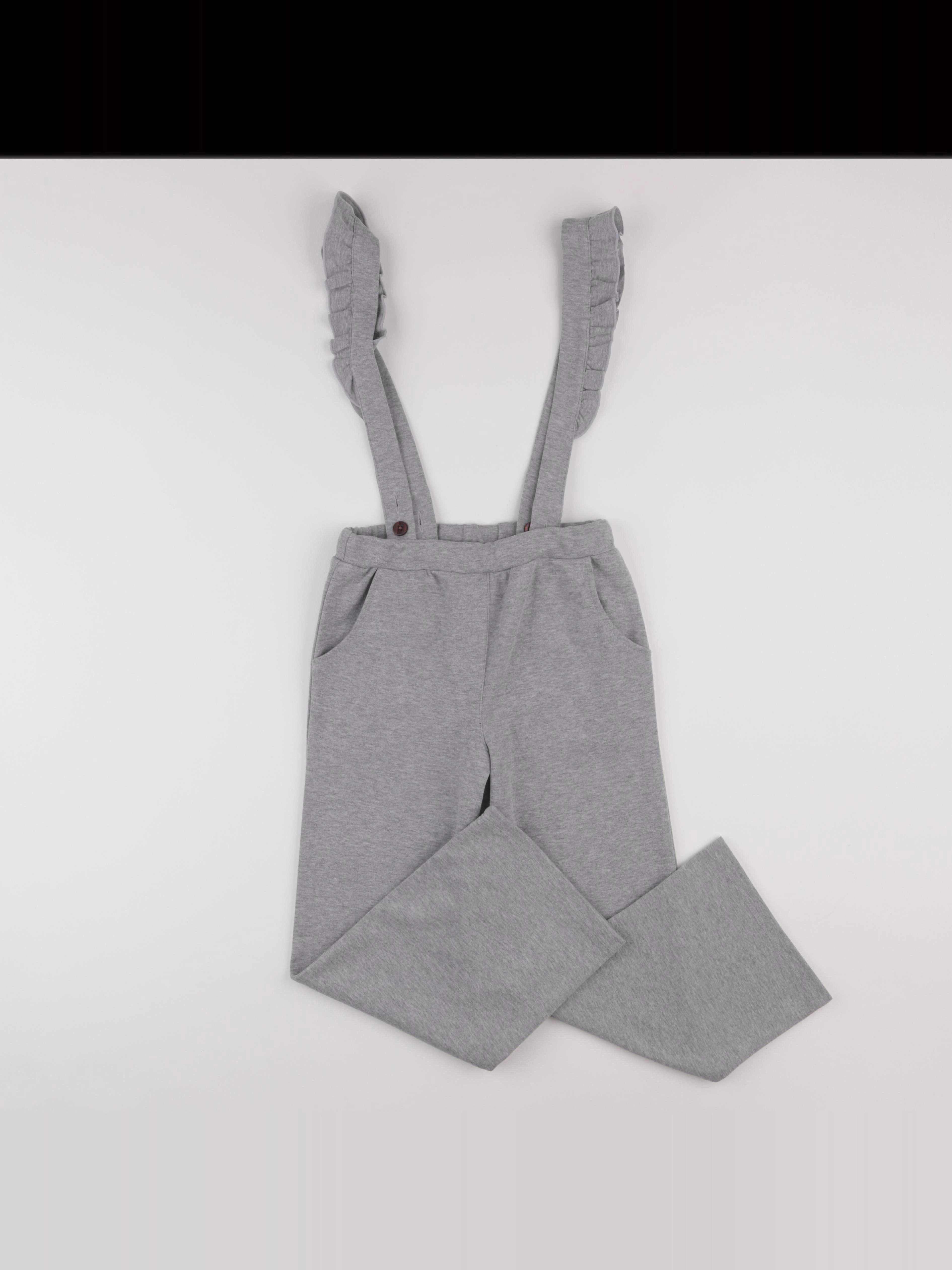 Vertbaudet - pantalon gris - 8 ans