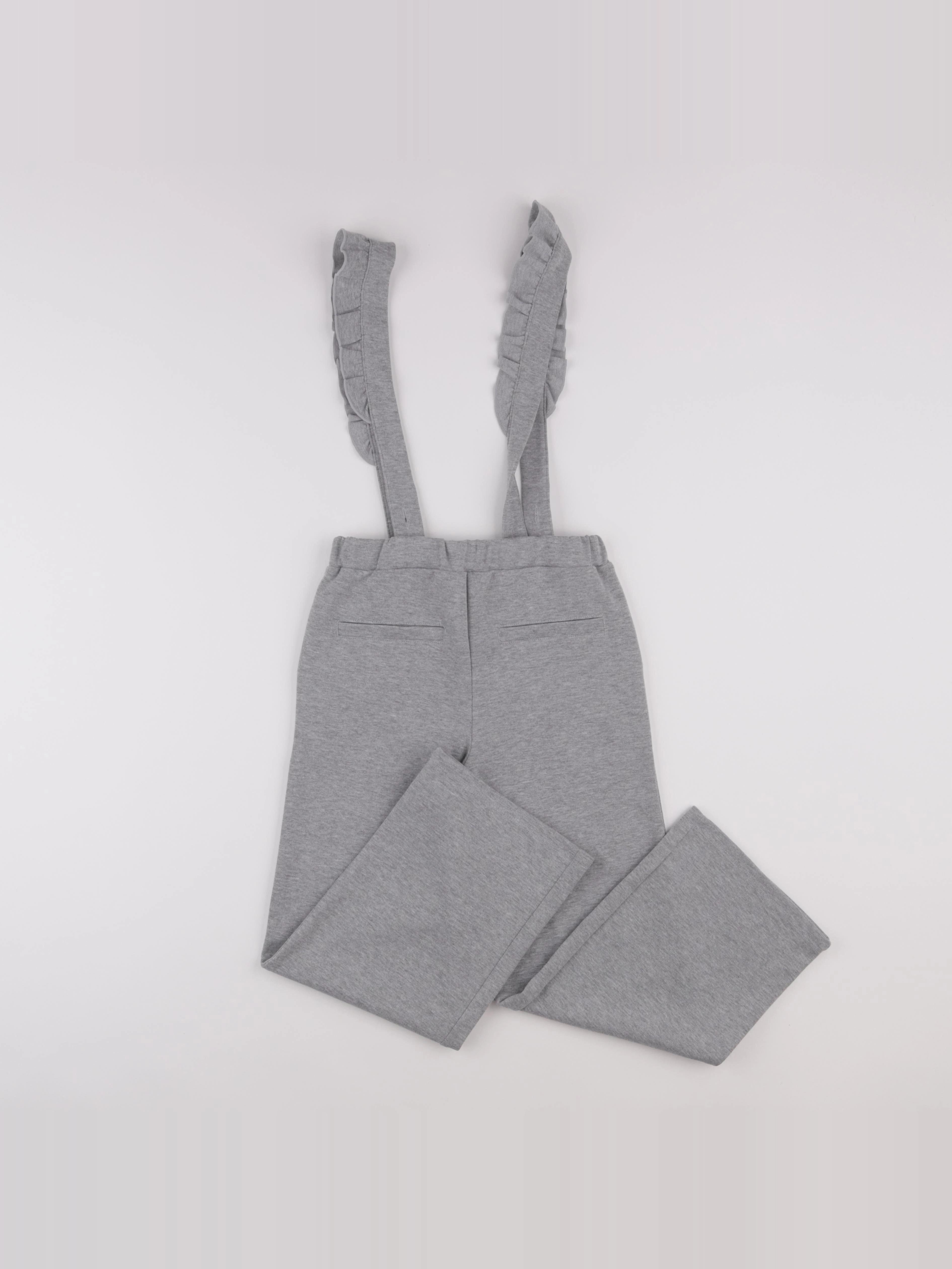 Vertbaudet - pantalon gris - 8 ans