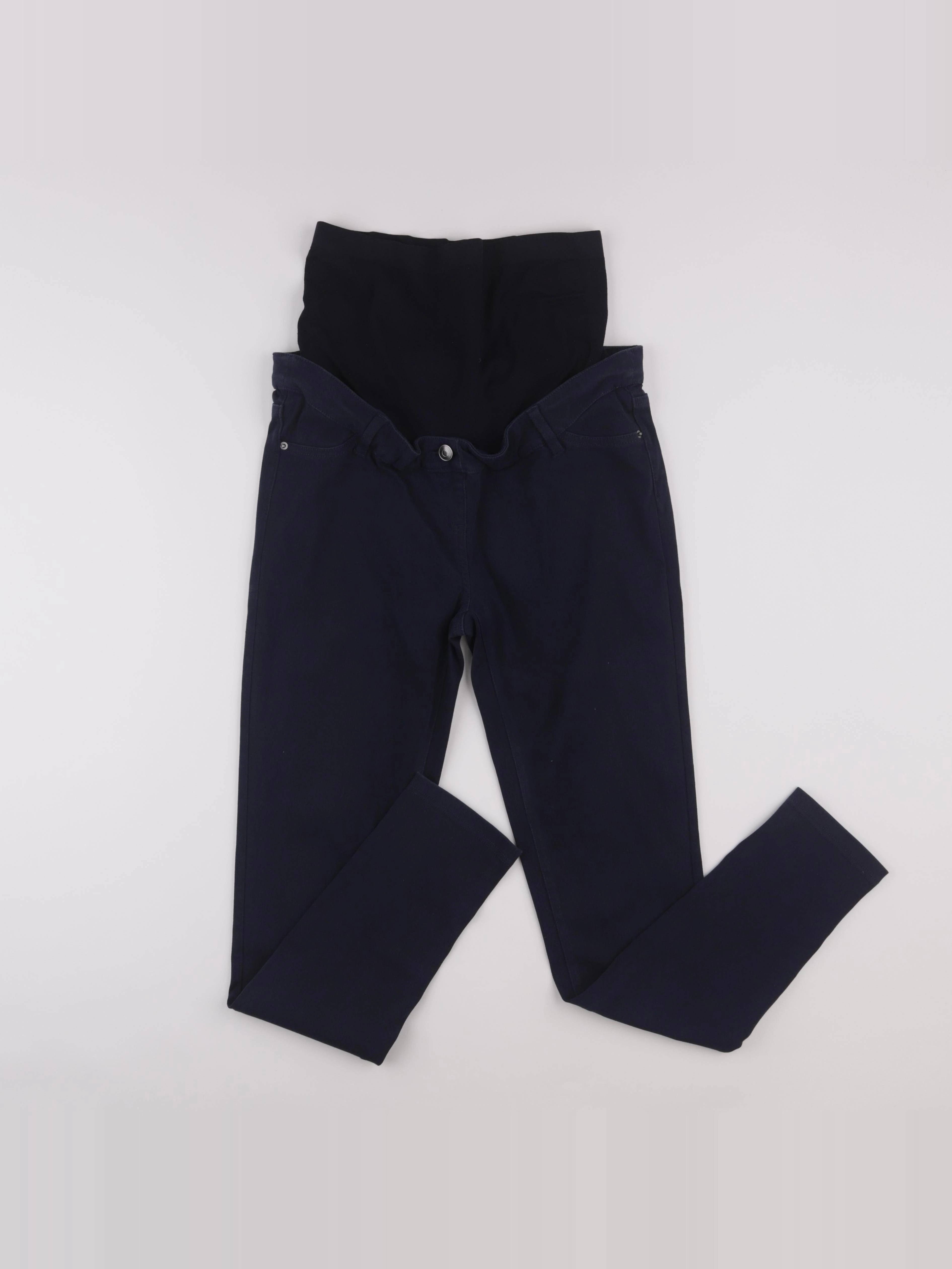 Vertbaudet - jean grossesse bleu - 44
