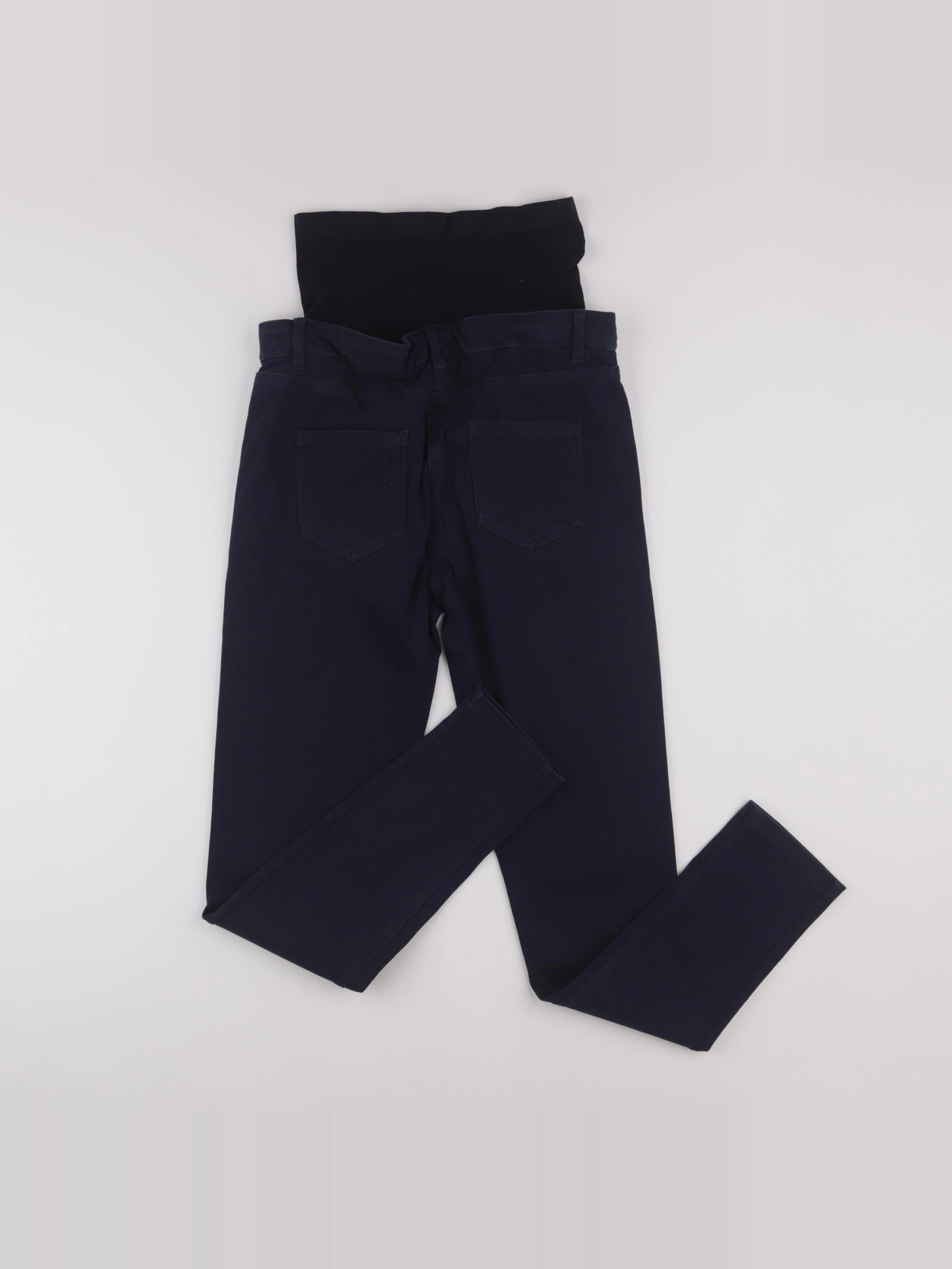 Vertbaudet - jean grossesse bleu - 44
