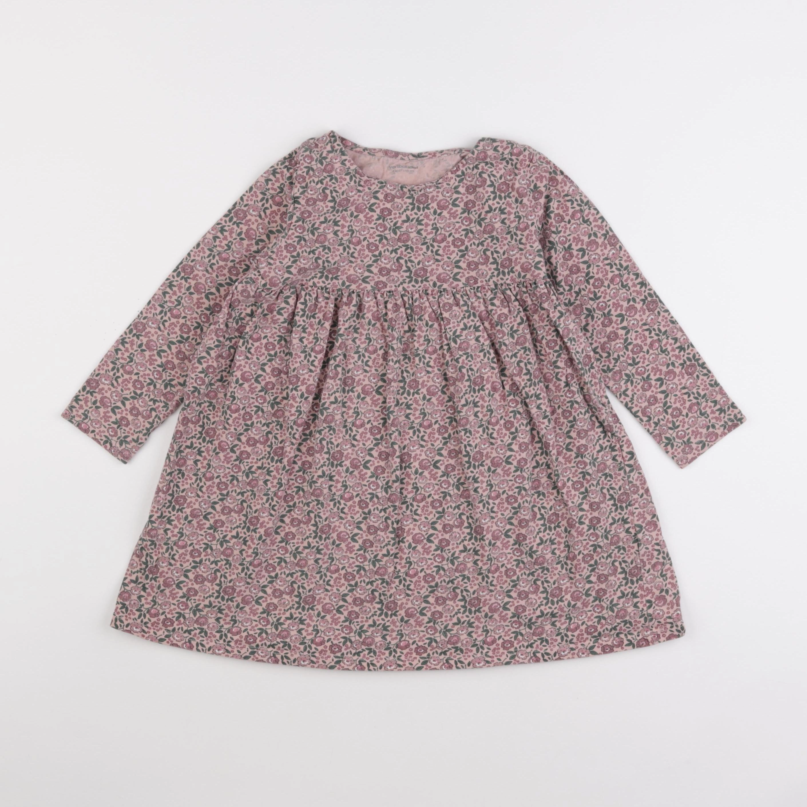 Vertbaudet - robe rose - 5 ans