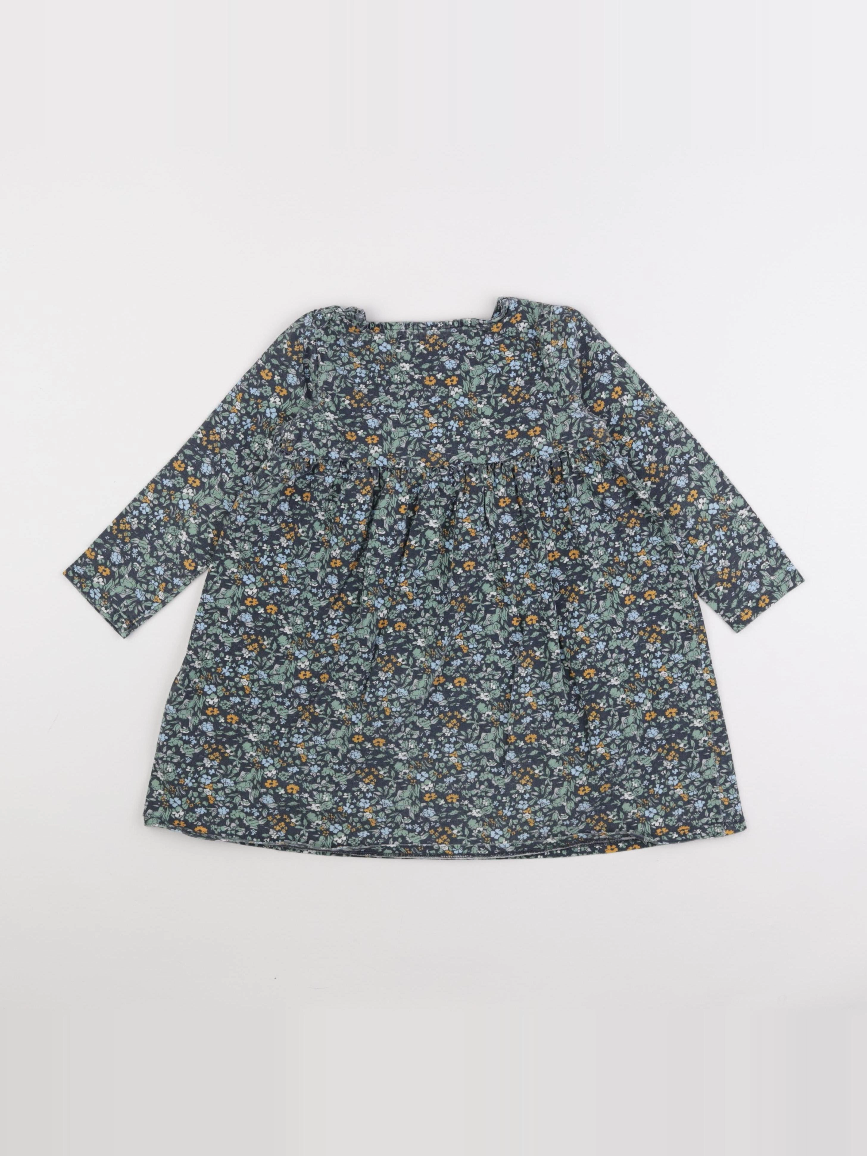 Vertbaudet - robe vert - 5 ans
