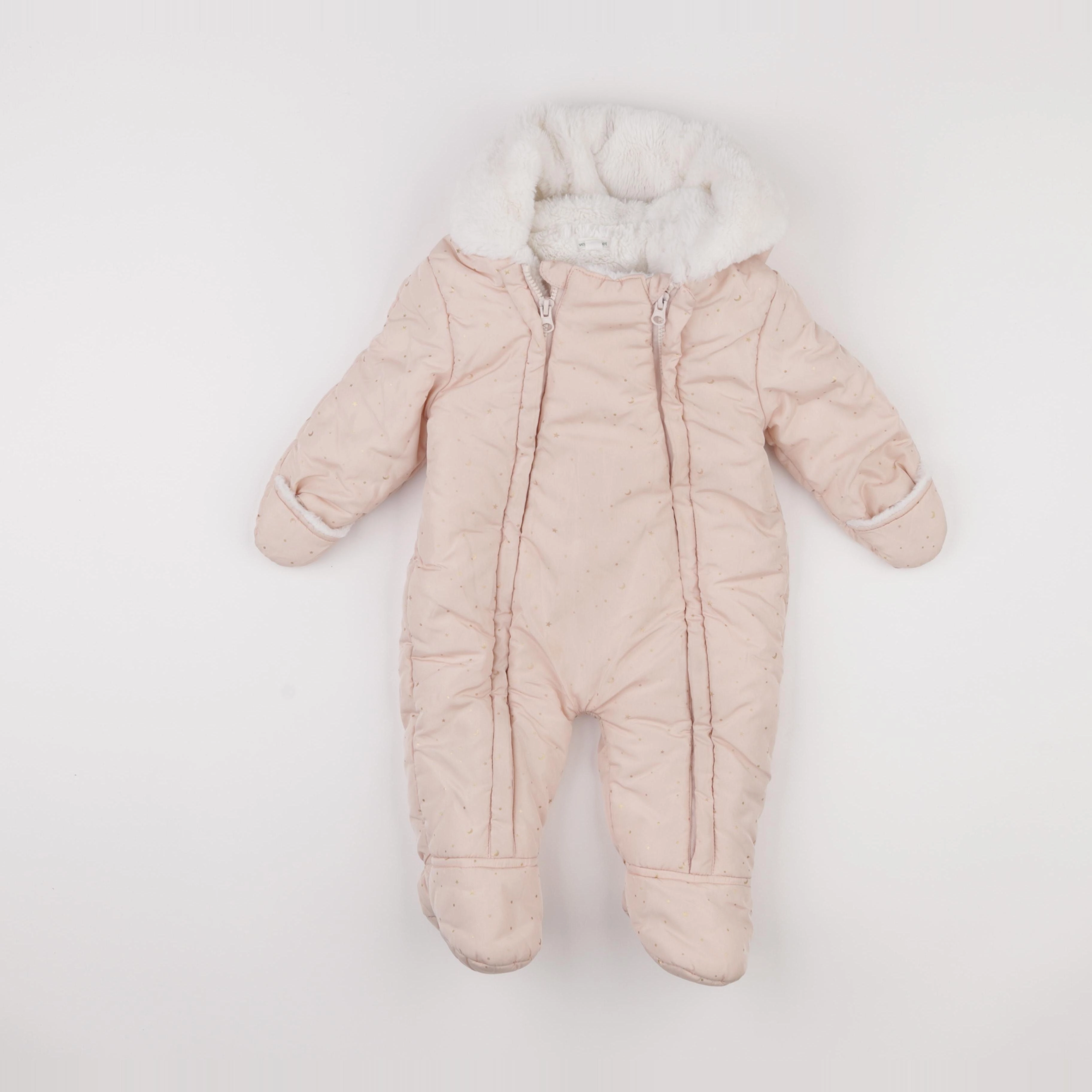 Vertbaudet - combi-pilote rose - 9 mois