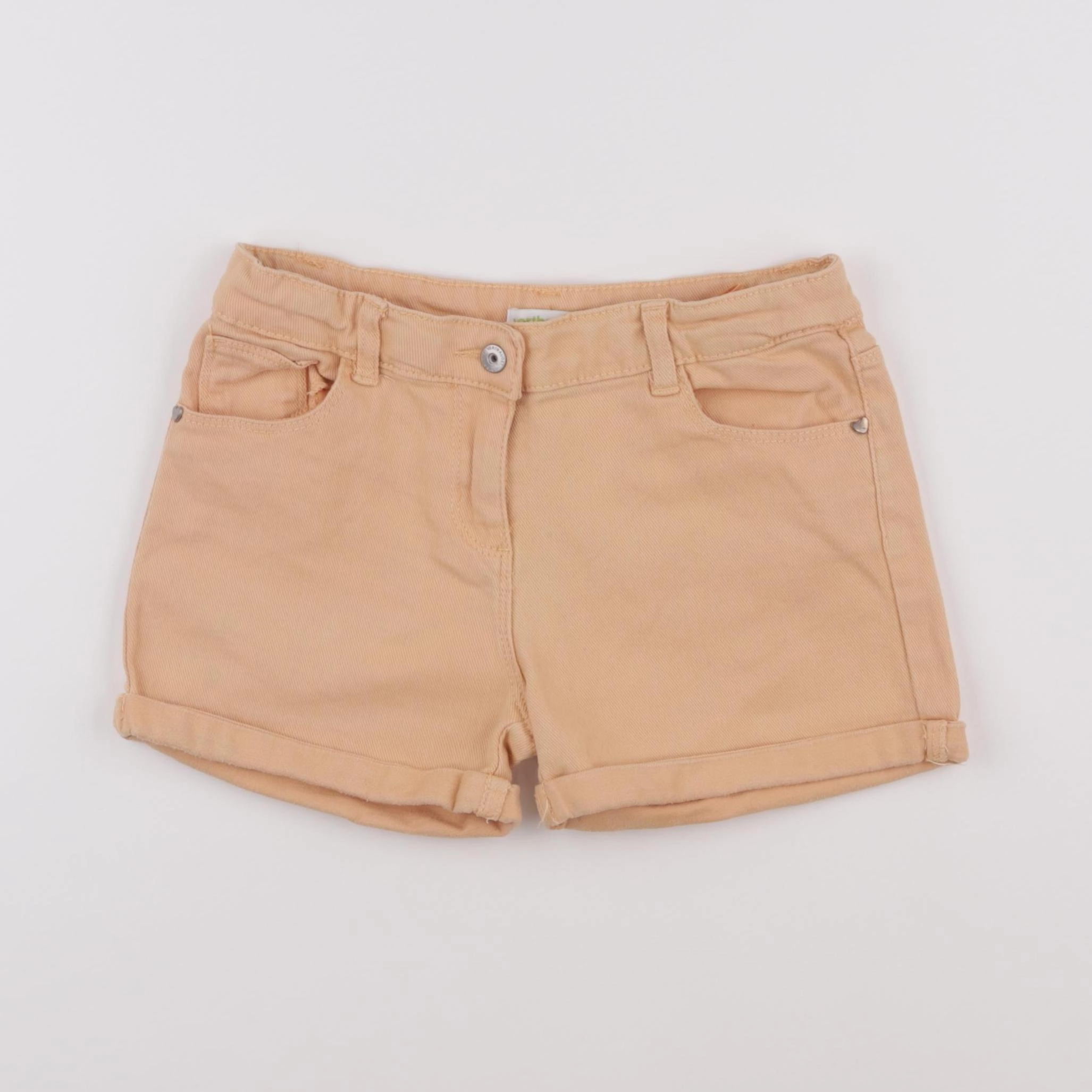 Vertbaudet - short orange - 9 ans