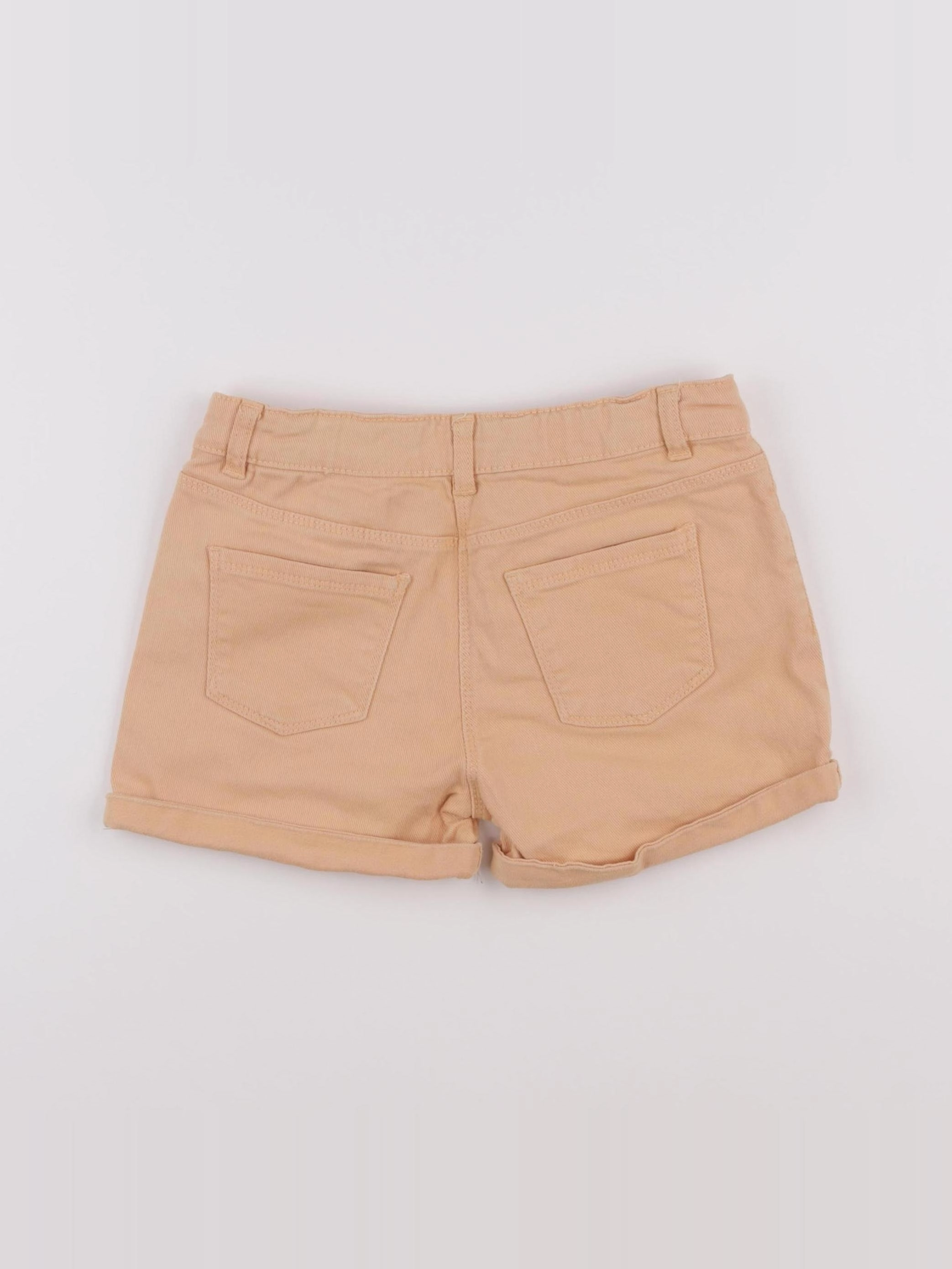 Vertbaudet - short orange - 9 ans