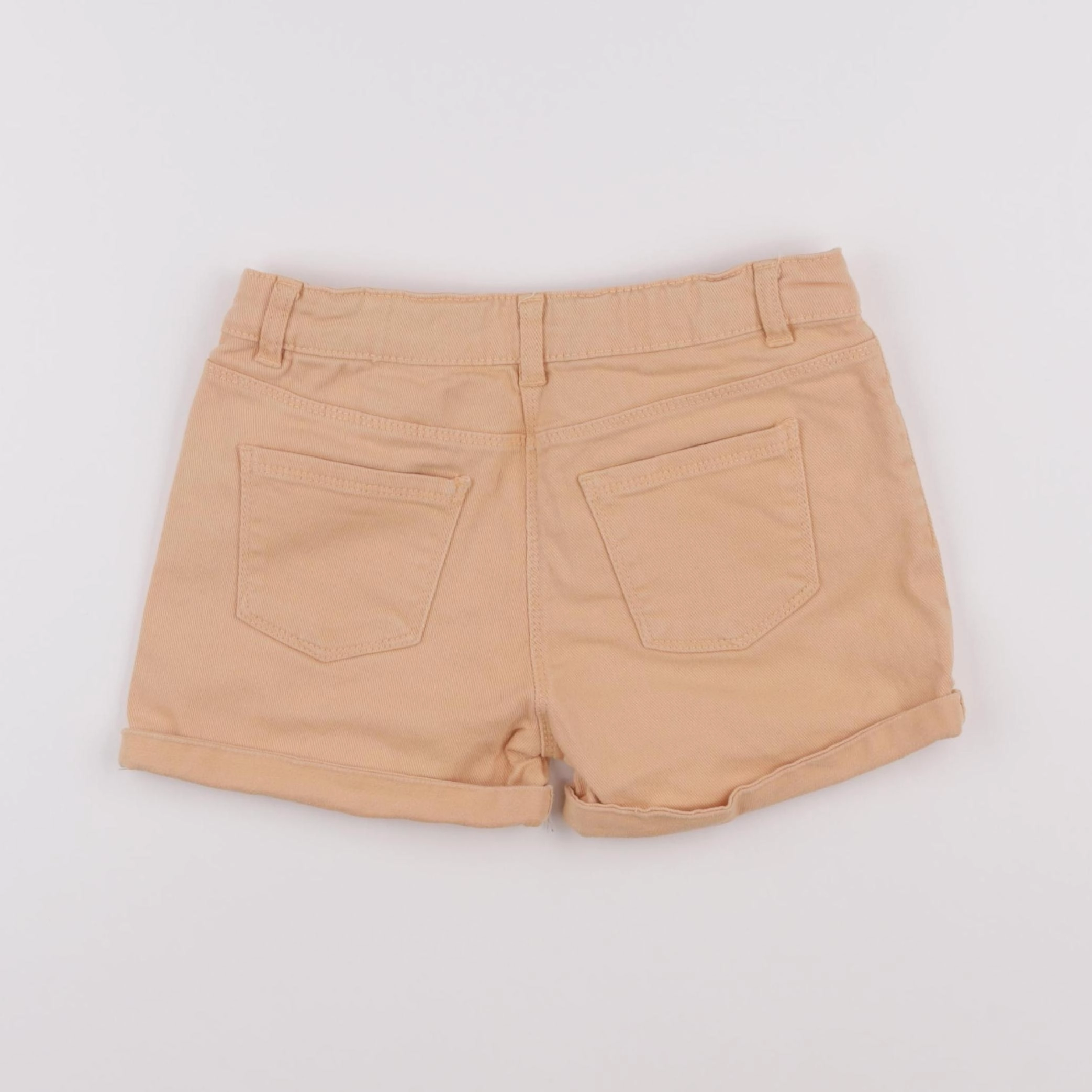 Vertbaudet - short orange - 9 ans