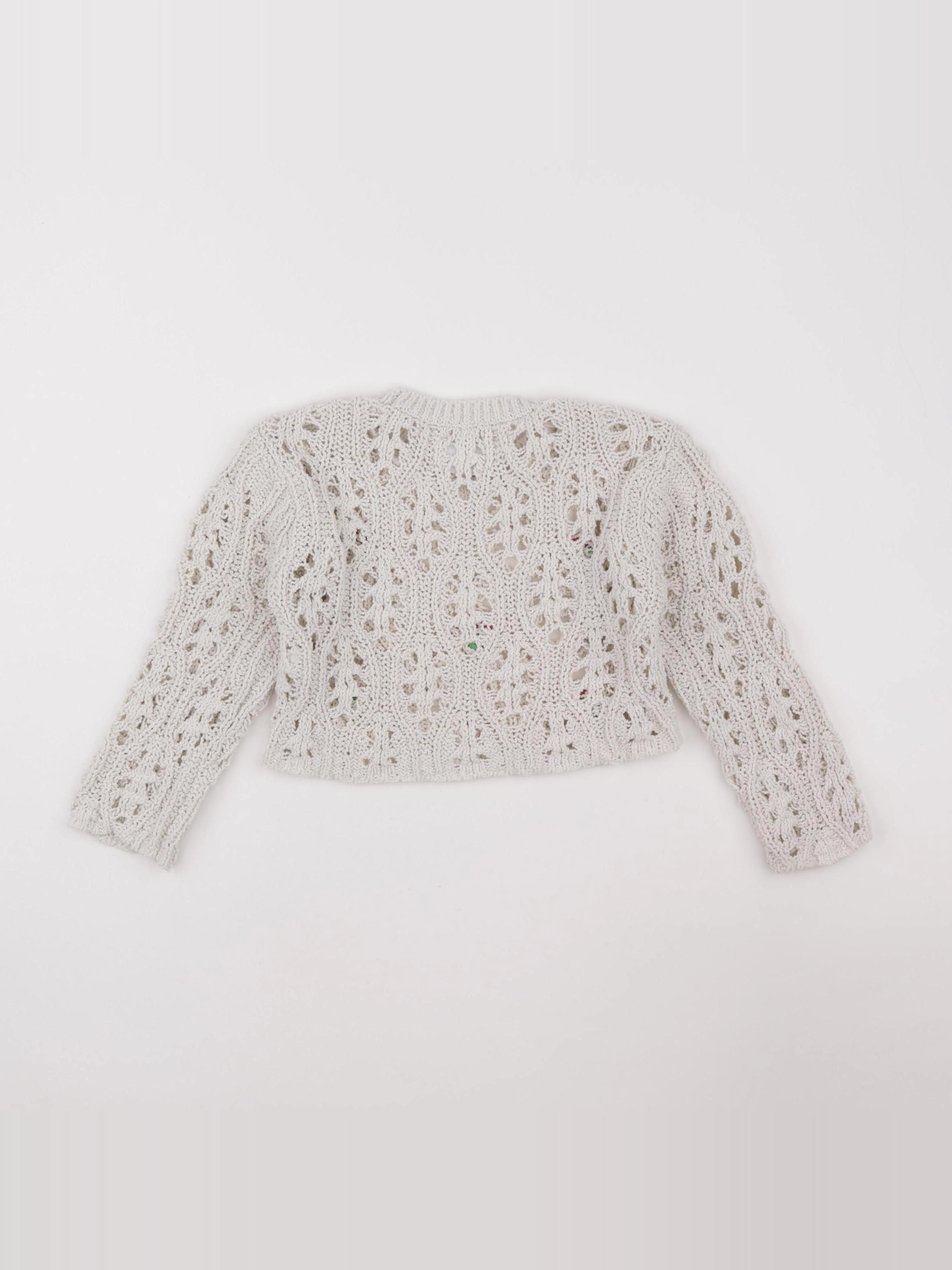 Zara - pull beige - 6/7 ans